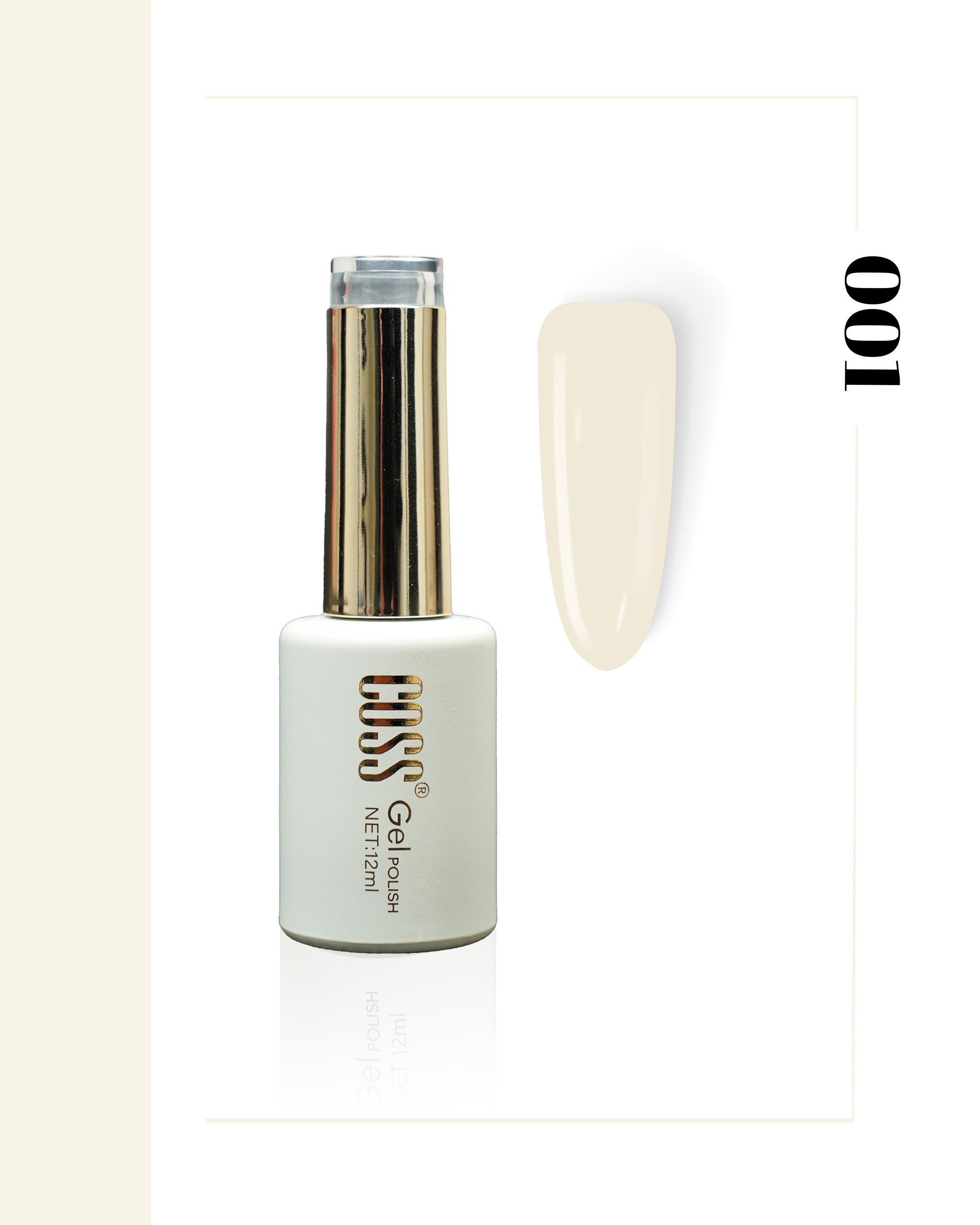Coss Premium Kalıcı Oje 12 ml (01-60)