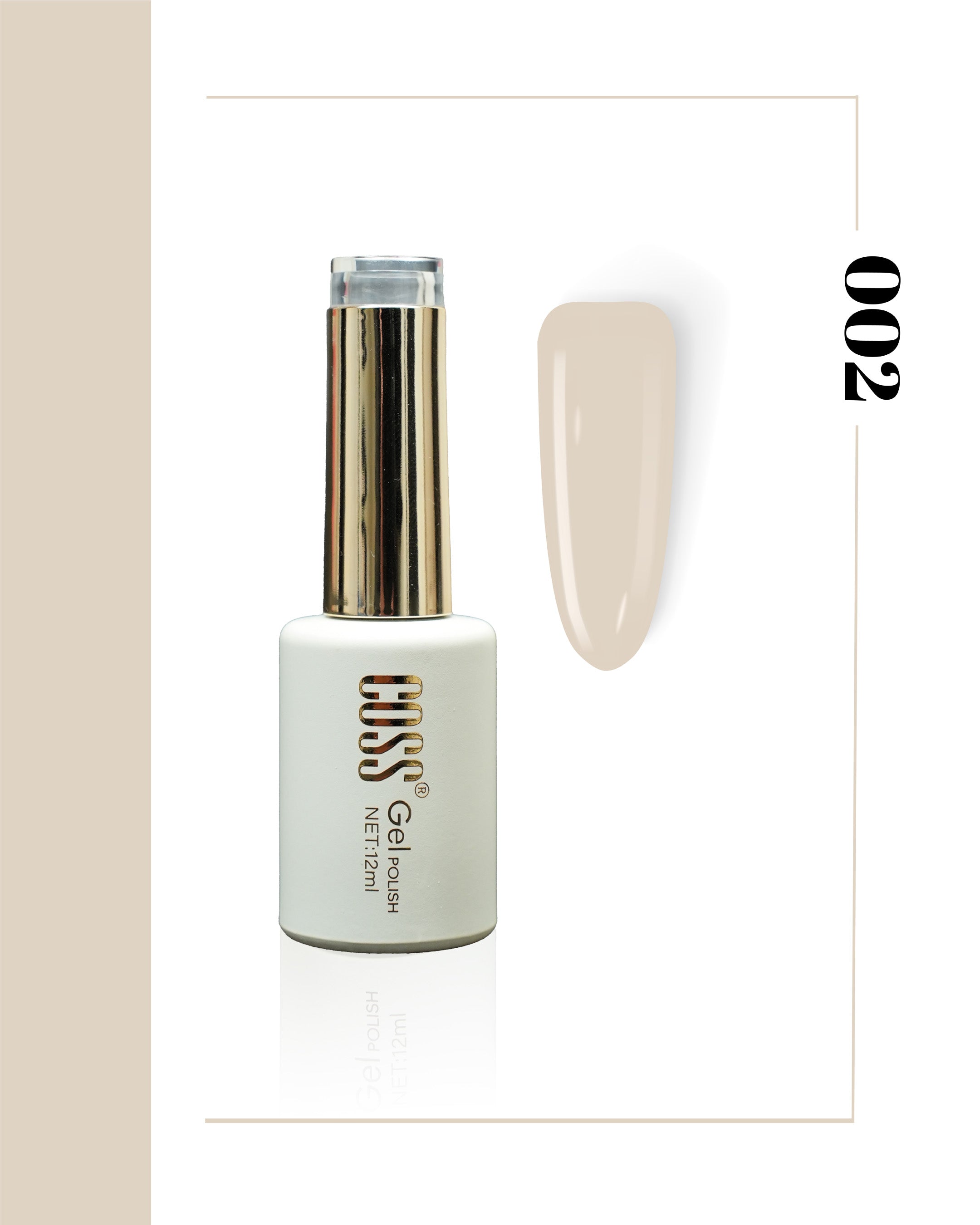 Coss Premium Kalıcı Oje 12 ml (01-60)