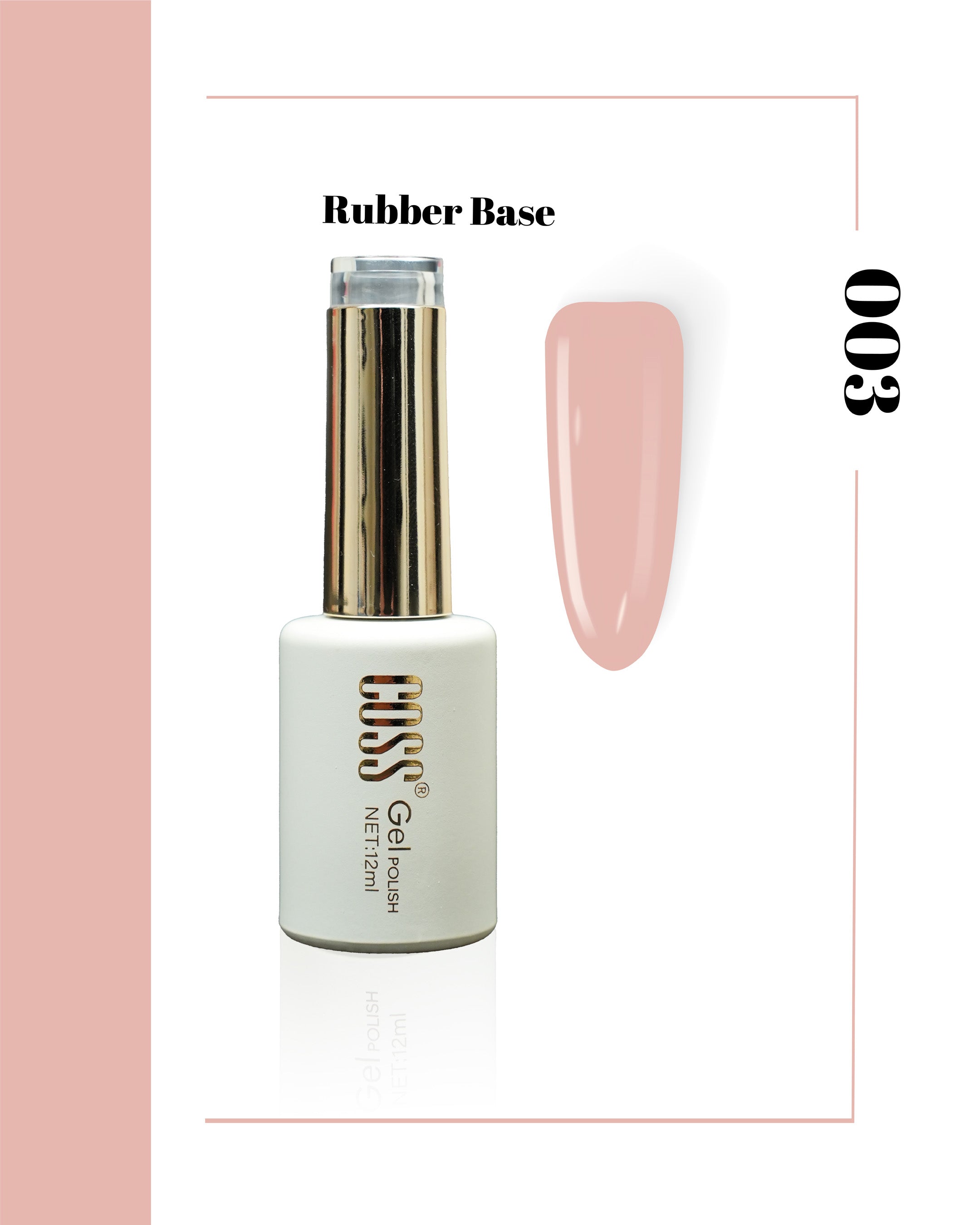 Coss Rubber Base Jel 12ml