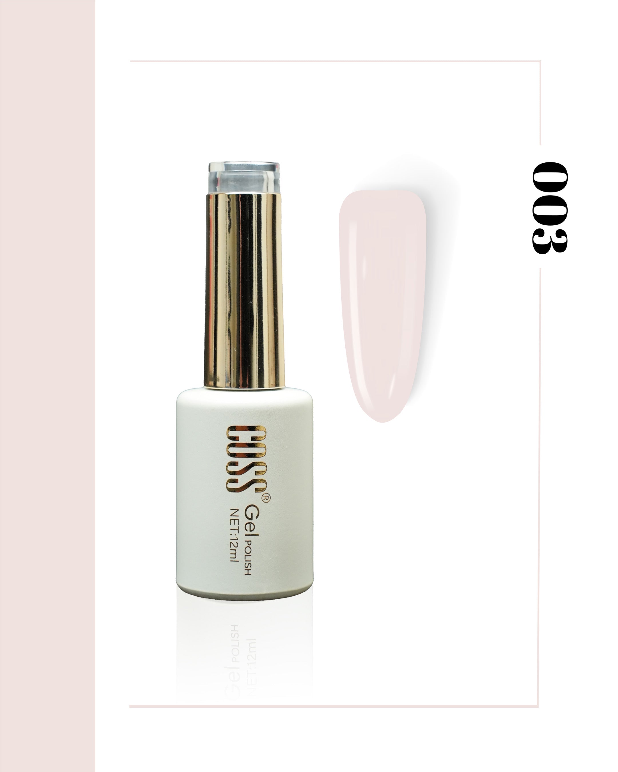 Coss Premium Kalıcı Oje 12 ml (01-60)