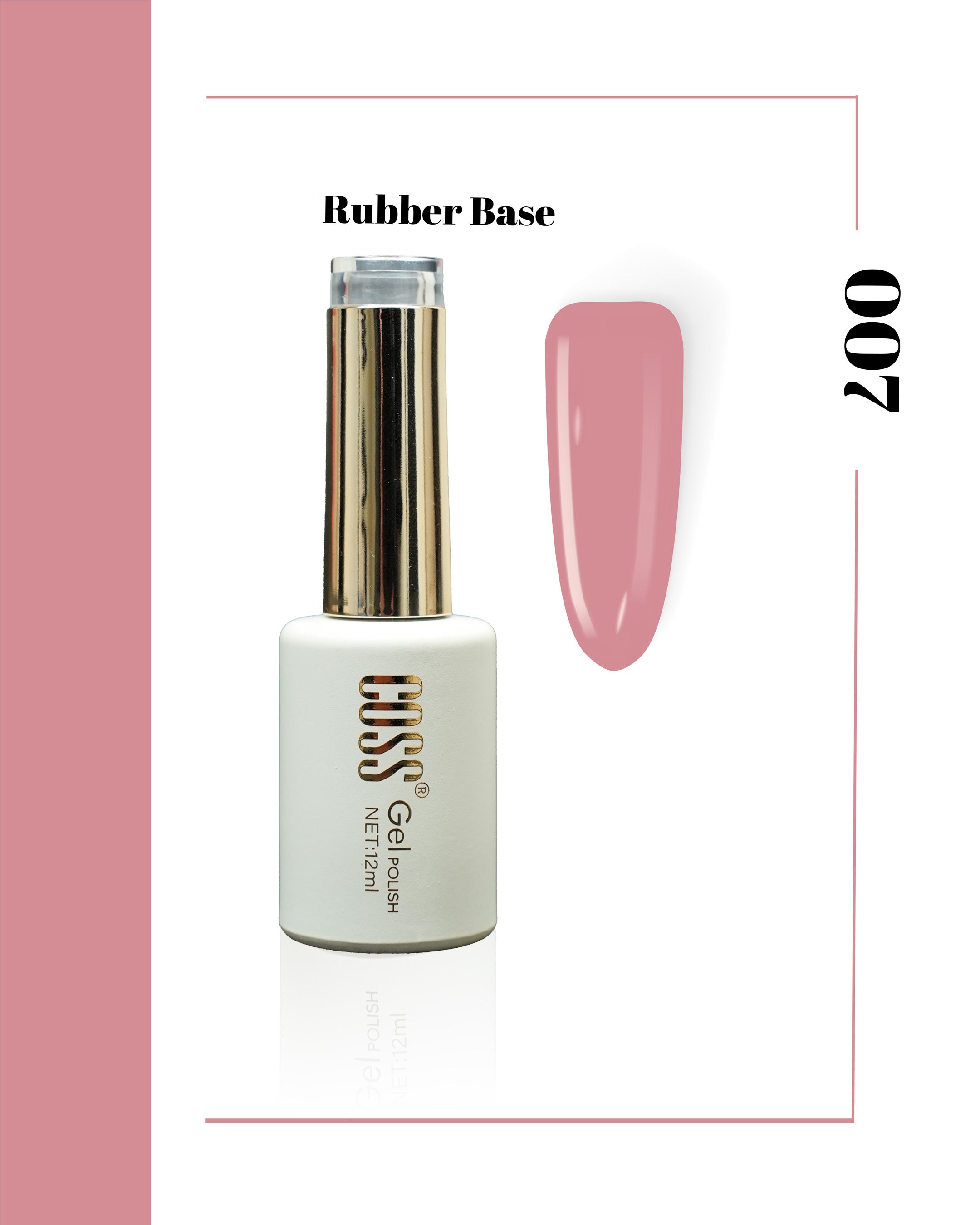 Coss Rubber Base Jel 12ml