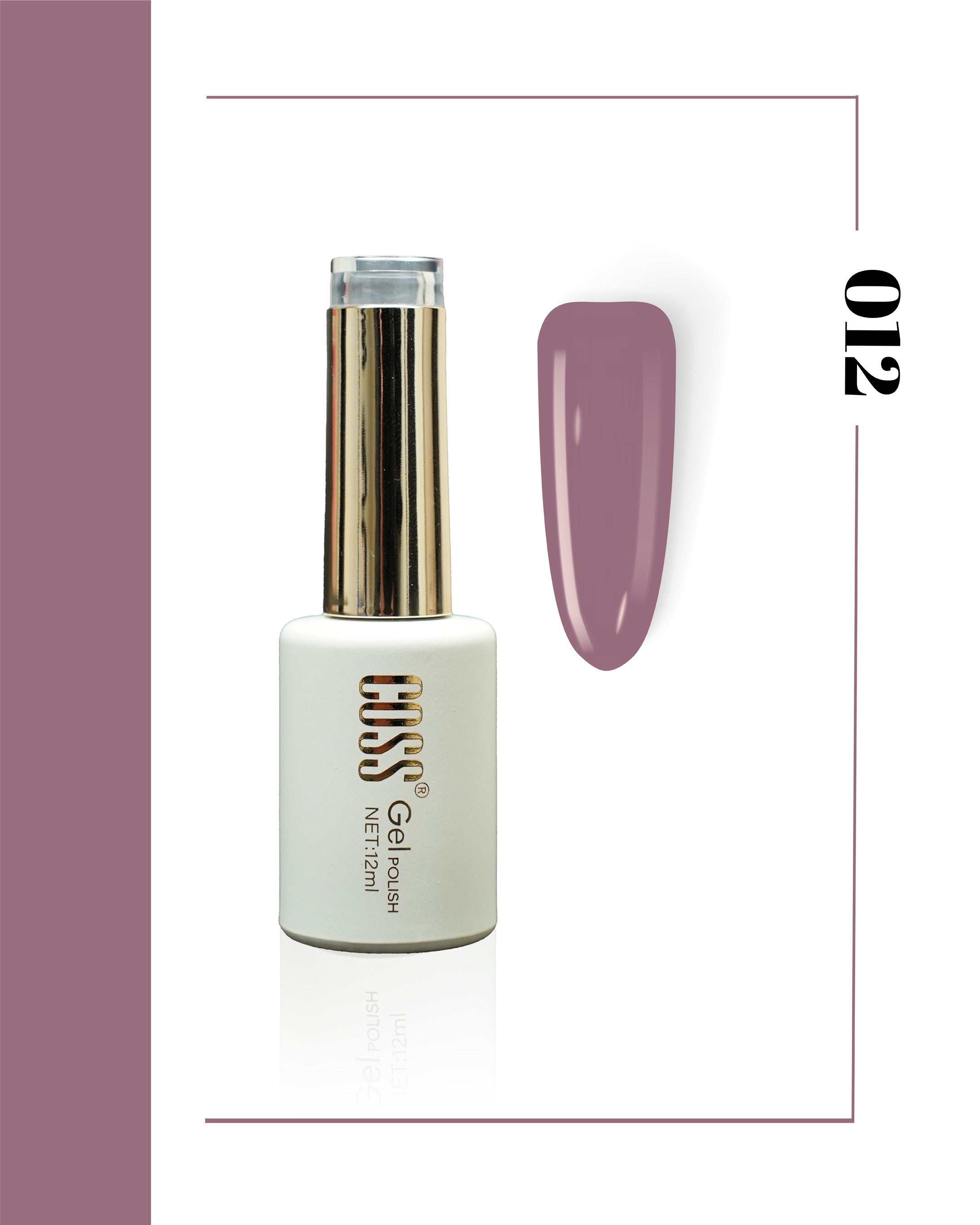 Coss Premium Kalıcı Oje 12 ml (01-60)