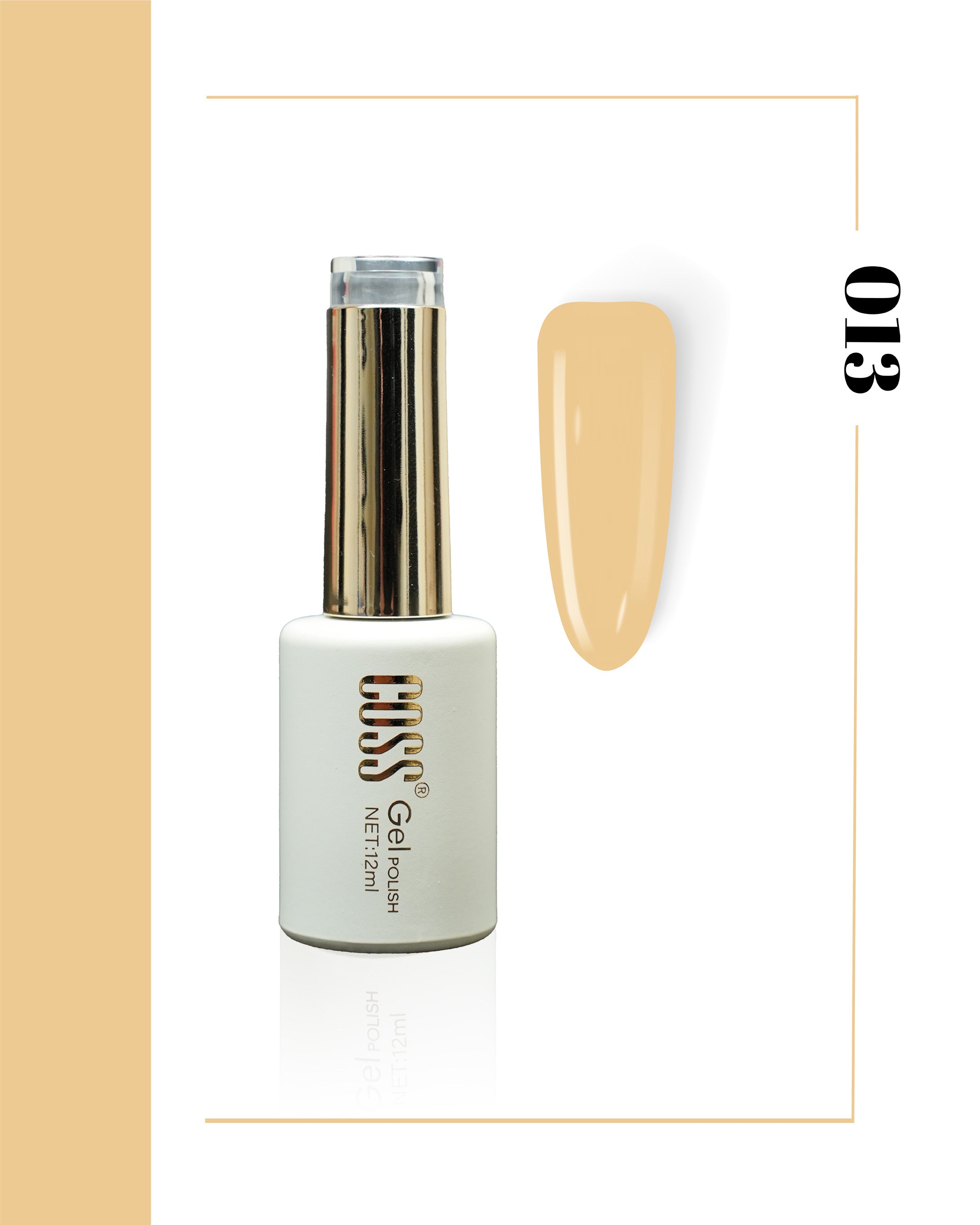 Coss Premium Kalıcı Oje 12 ml (01-60)