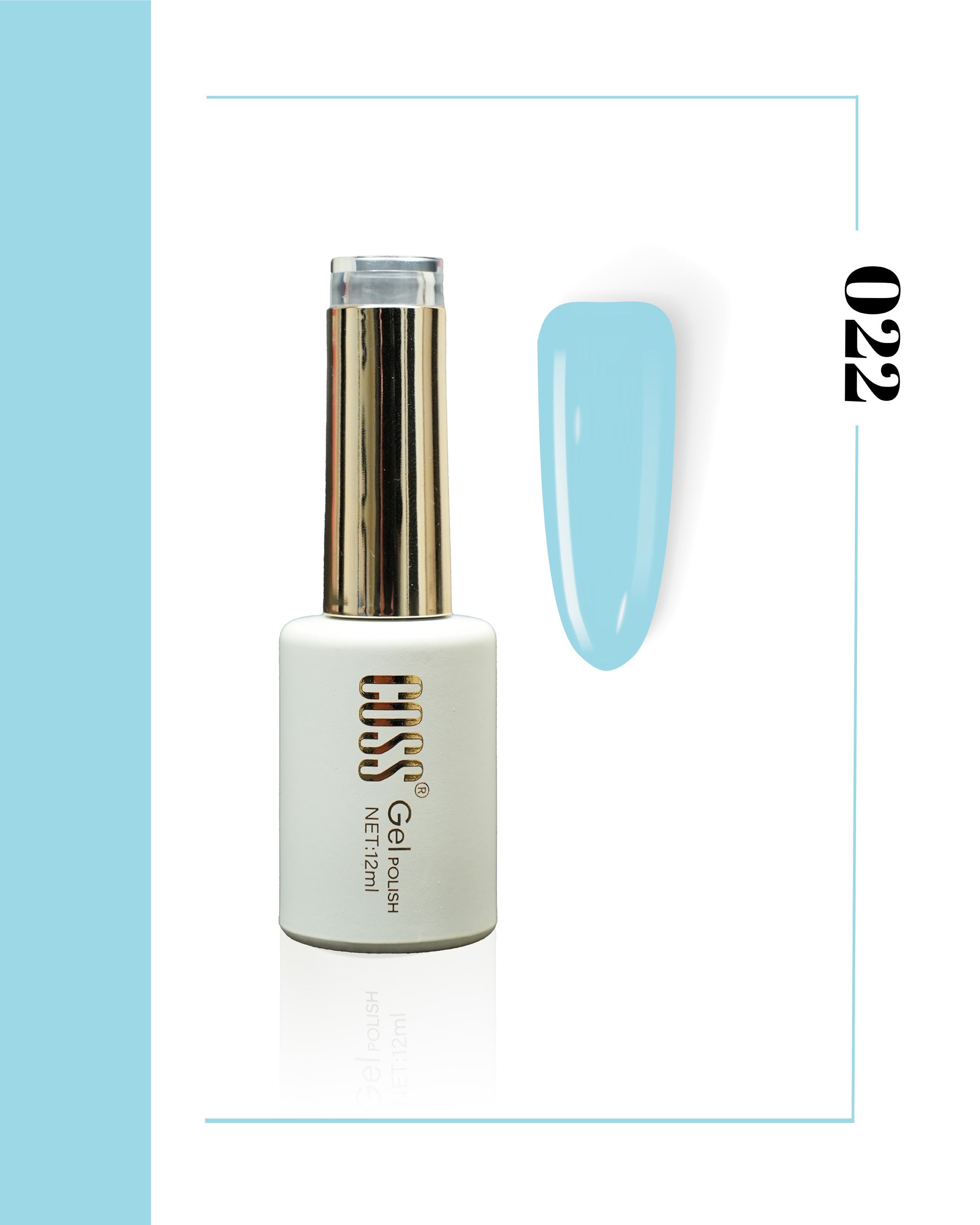 Coss Premium Kalıcı Oje 12 ml (01-60)