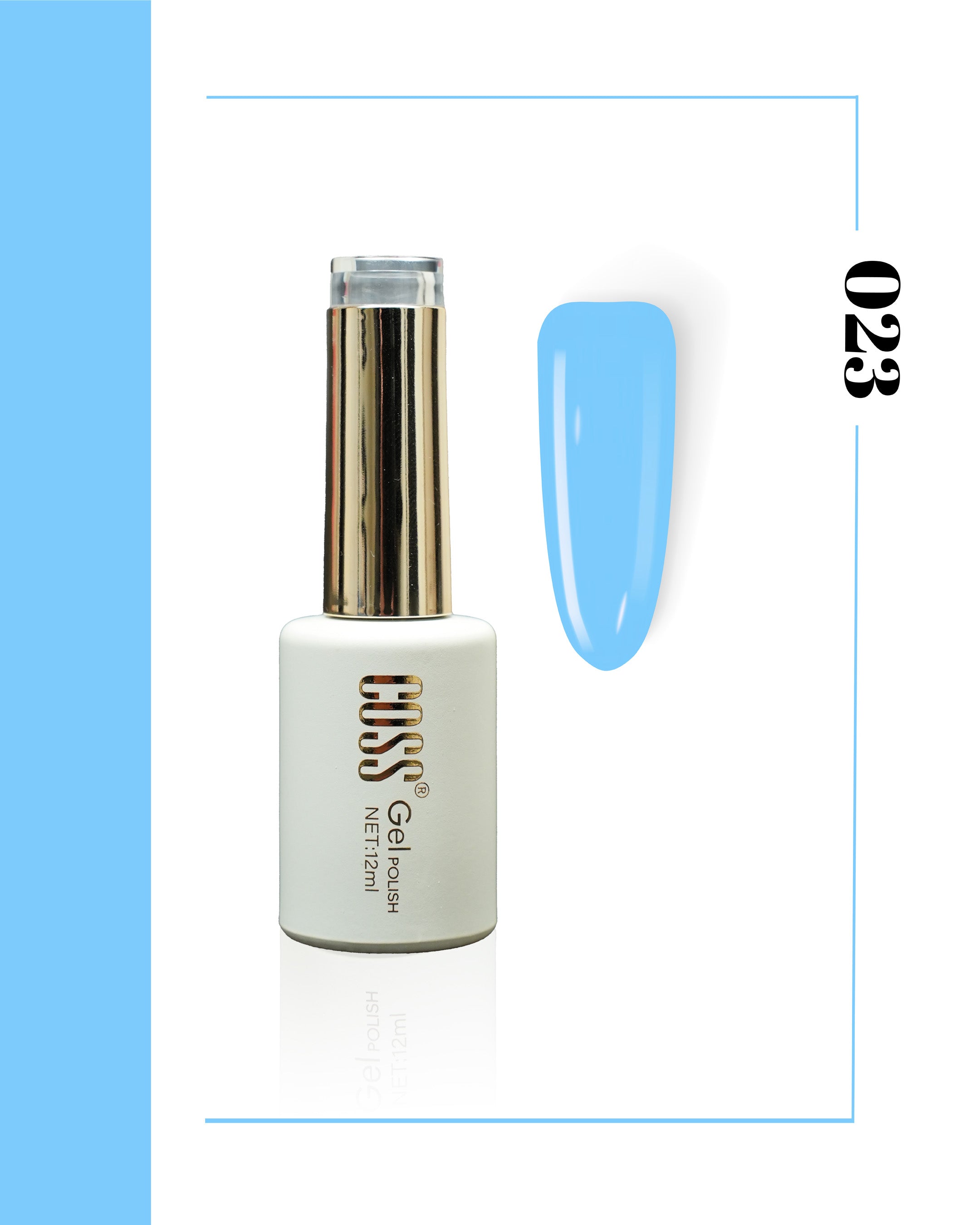 Coss Premium Kalıcı Oje 12 ml (01-60)