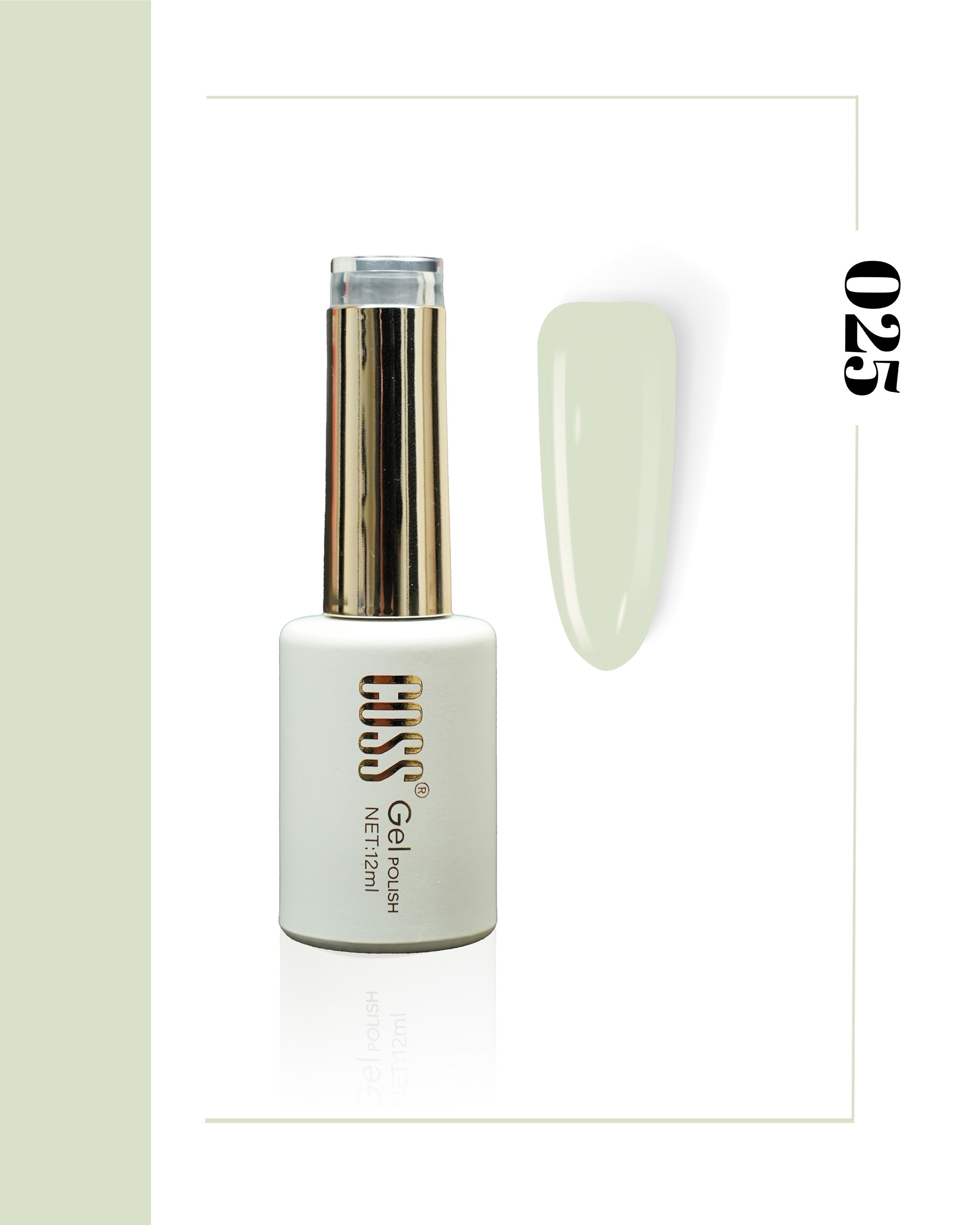 Coss Premium Kalıcı Oje 12 ml (01-60)