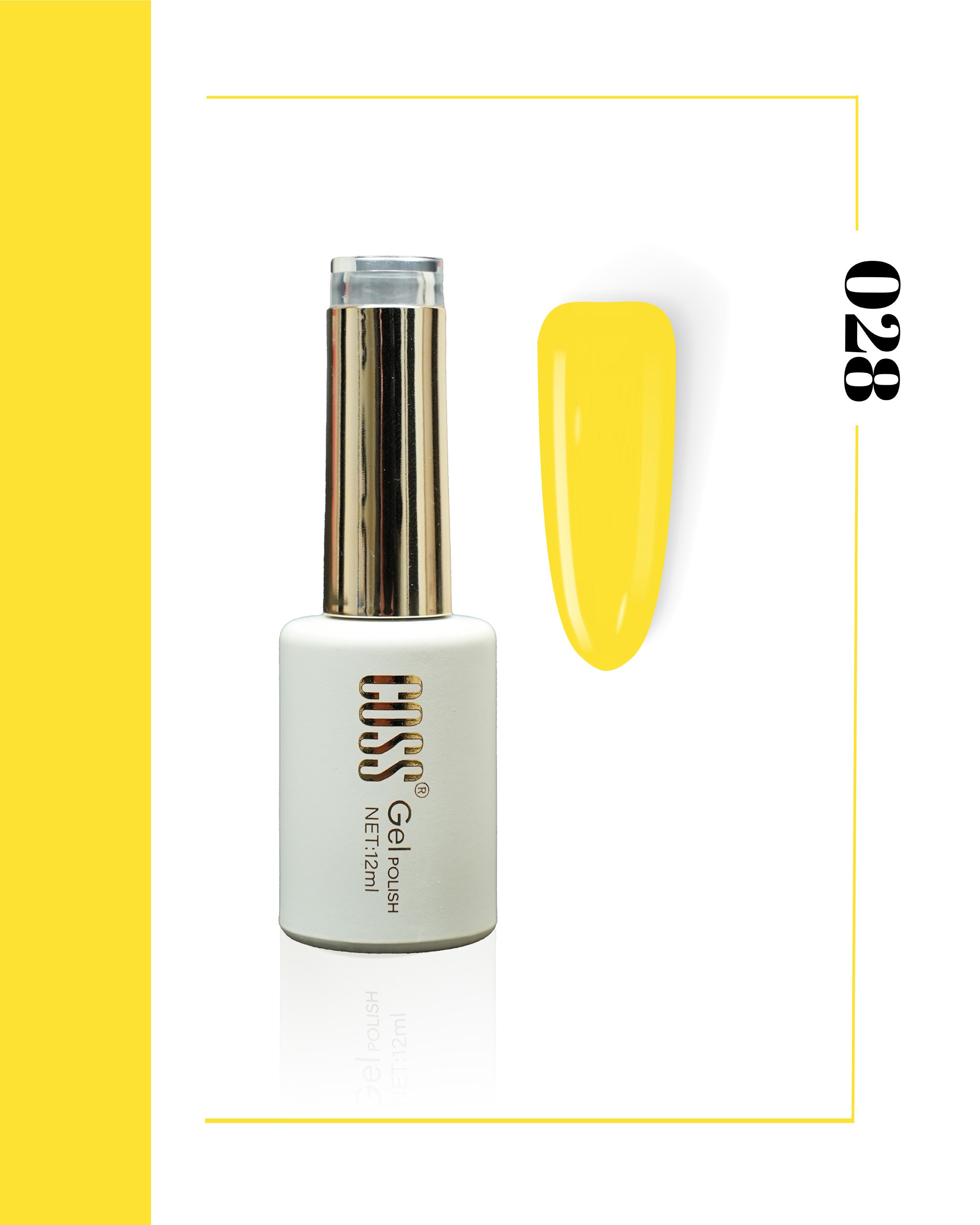 Coss Premium Kalıcı Oje 12 ml (01-60)