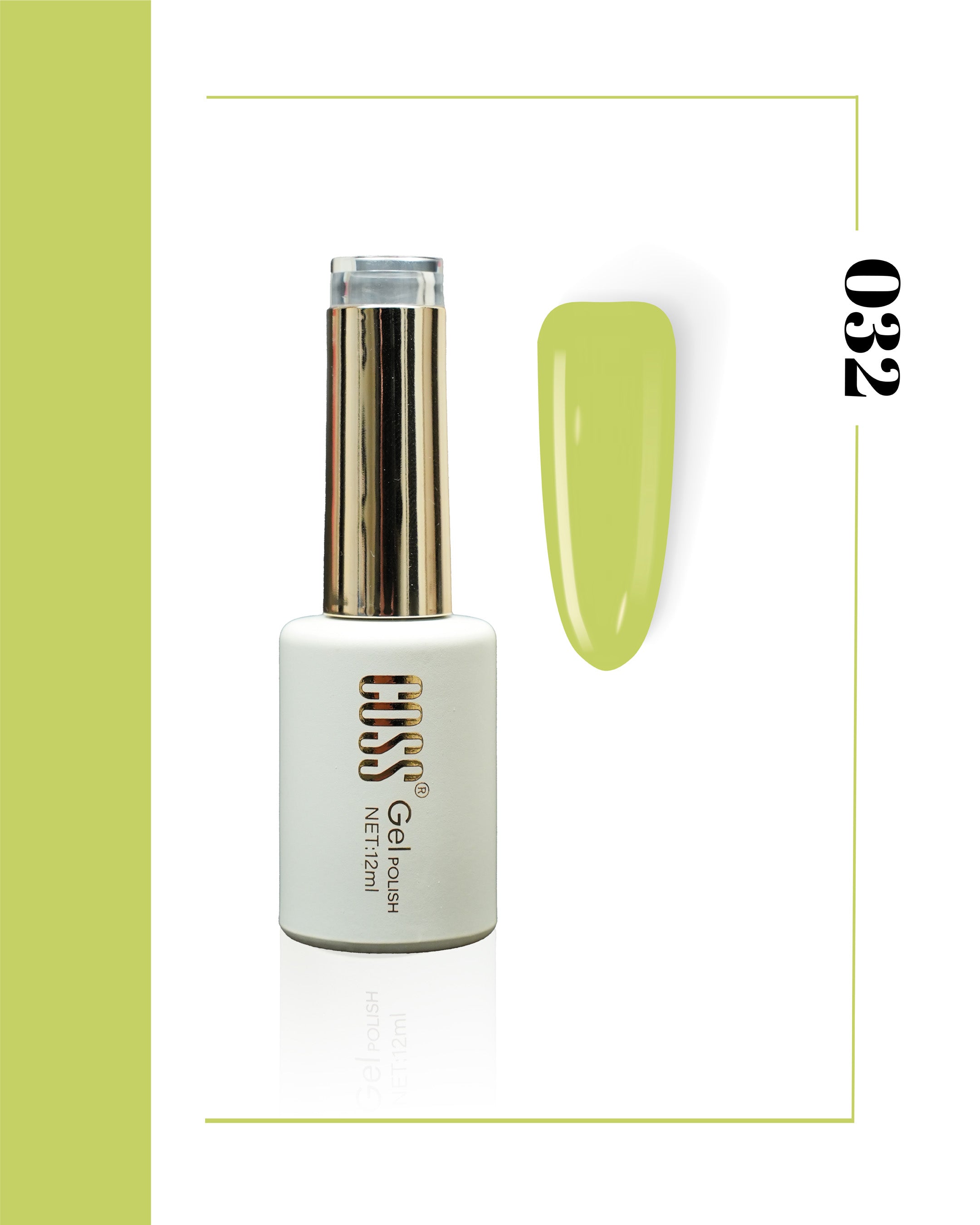 Coss Premium Kalıcı Oje 12 ml (01-60)