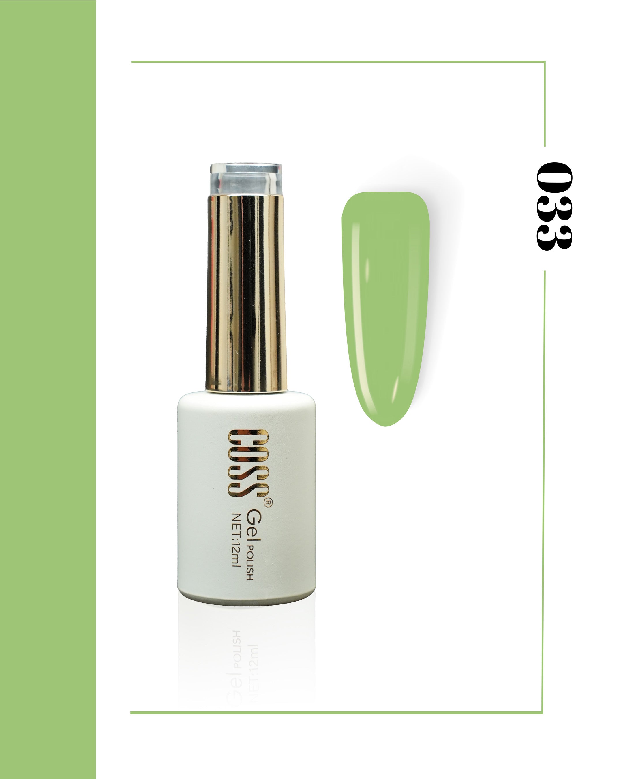 Coss Premium Kalıcı Oje 12 ml (01-60)