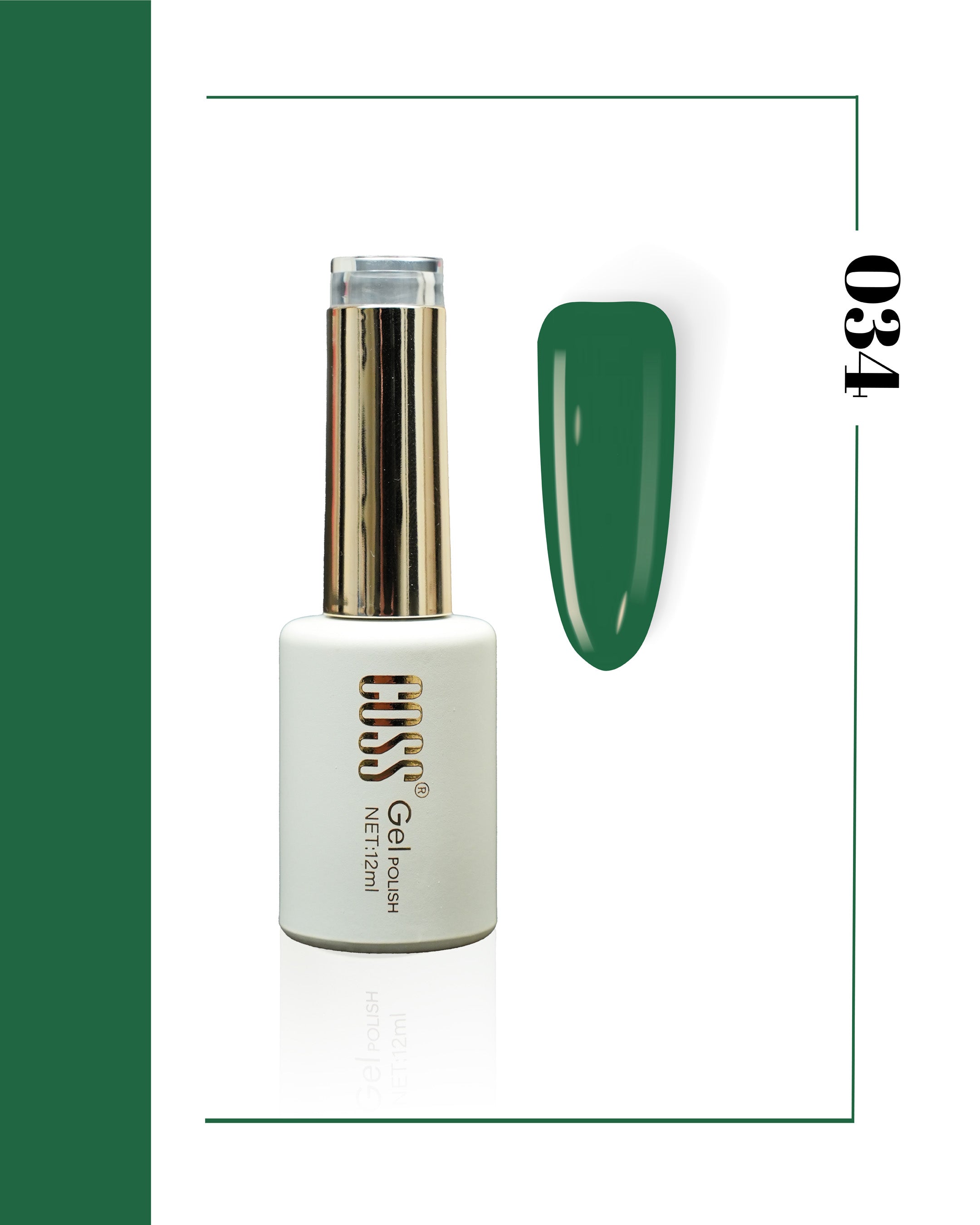 Coss Premium Kalıcı Oje 12 ml (01-60)
