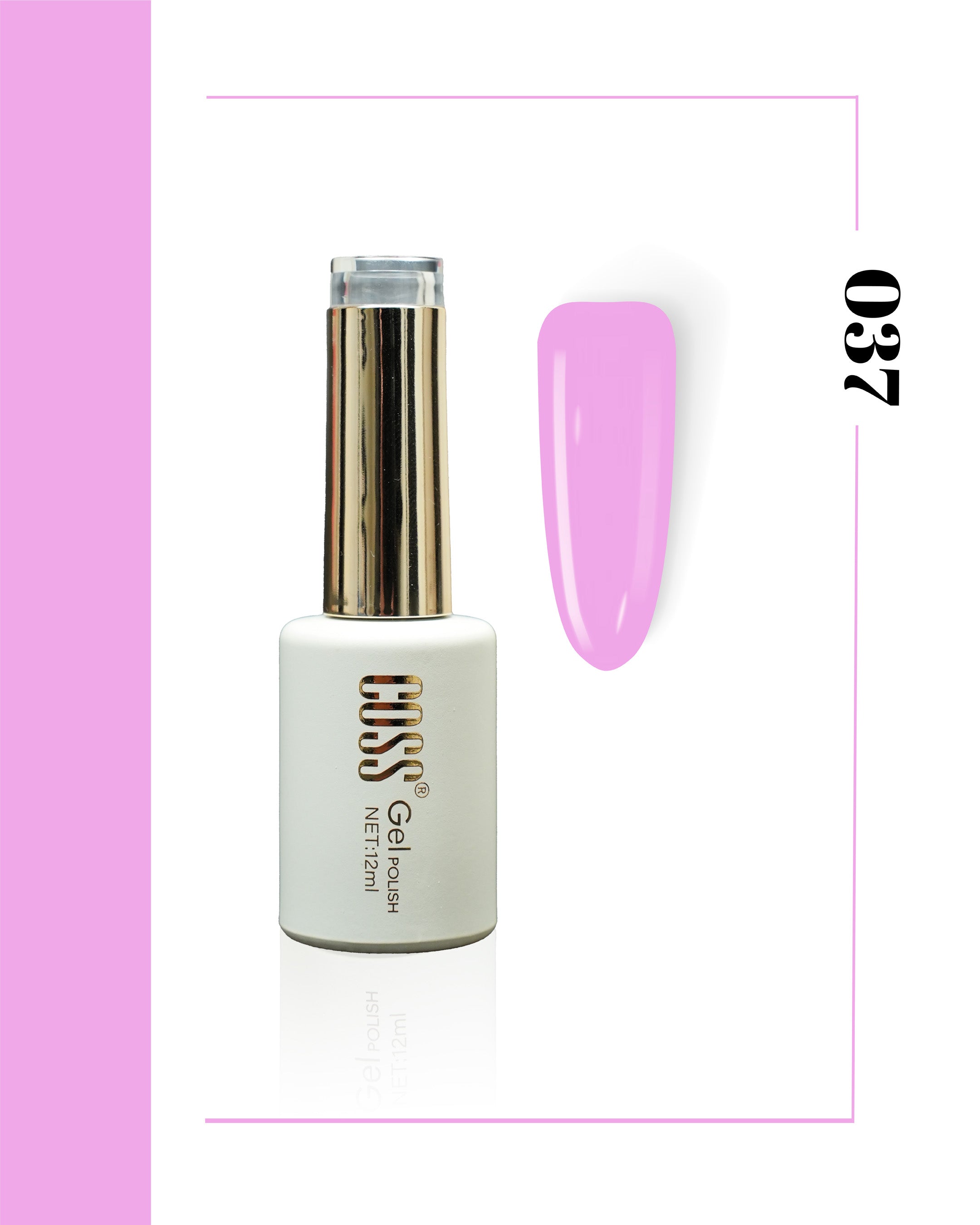 Coss Premium Kalıcı Oje 12 ml (01-60)