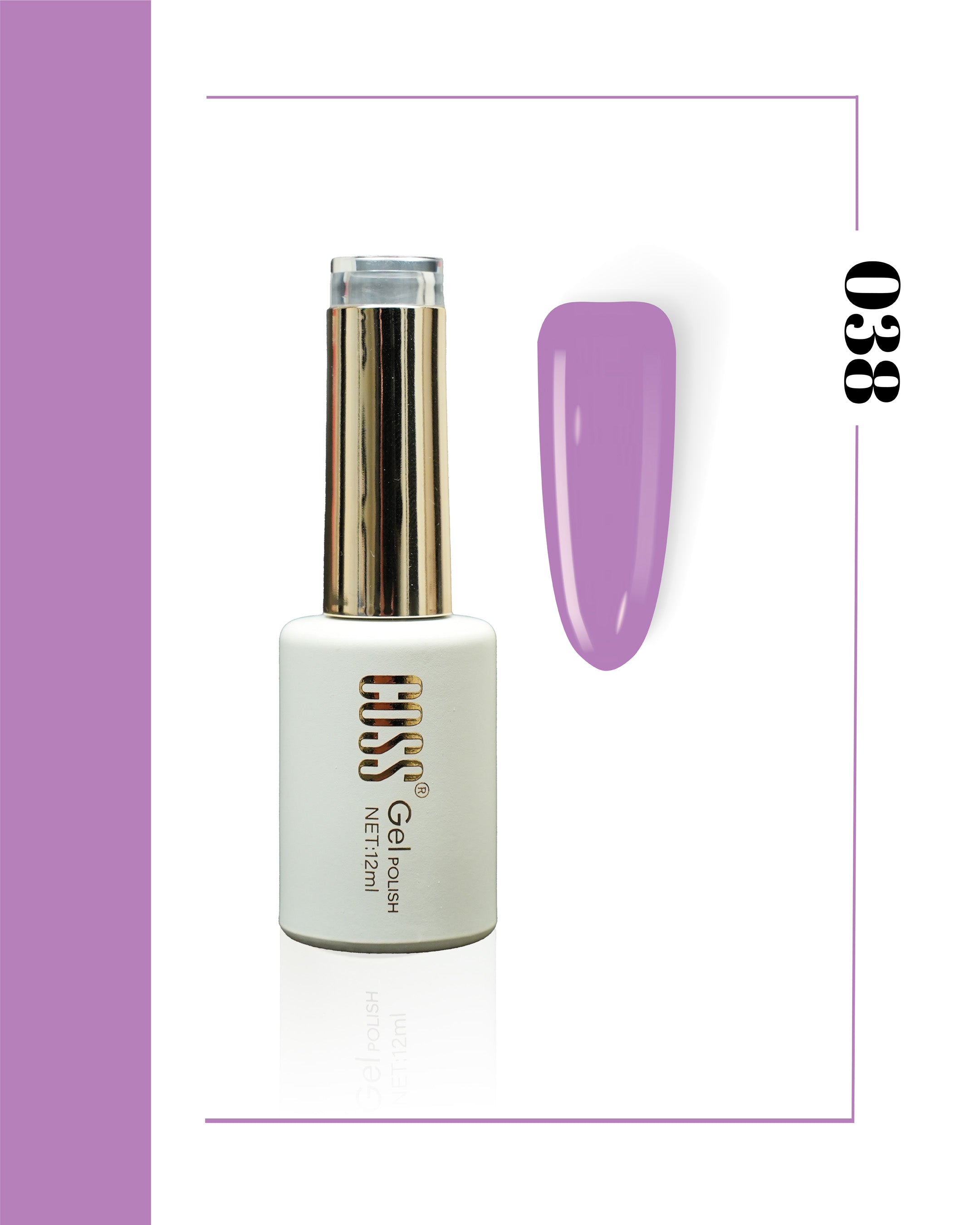 Coss Premium Kalıcı Oje 12 ml (01-60)
