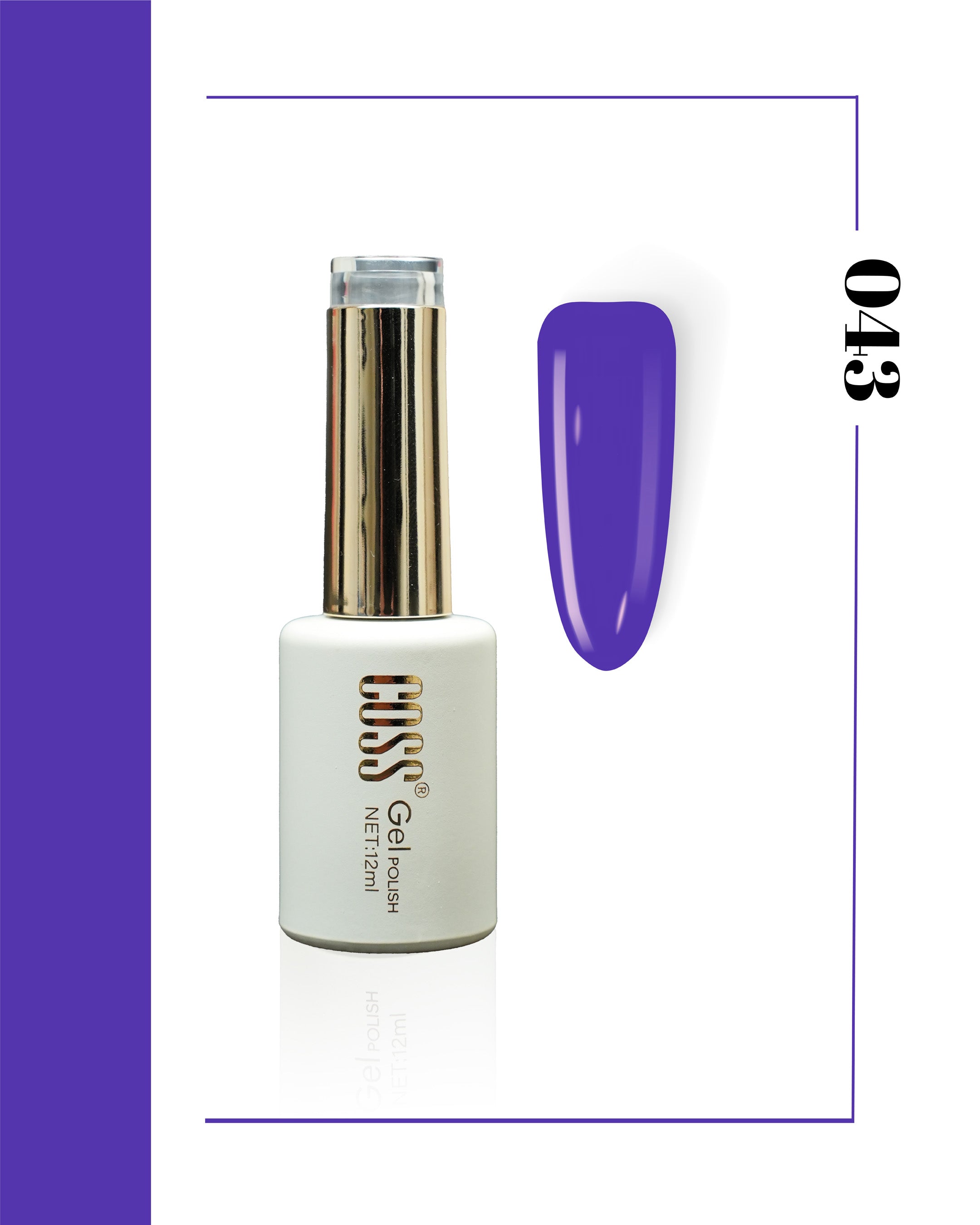 Coss Premium Kalıcı Oje 12 ml (01-60)