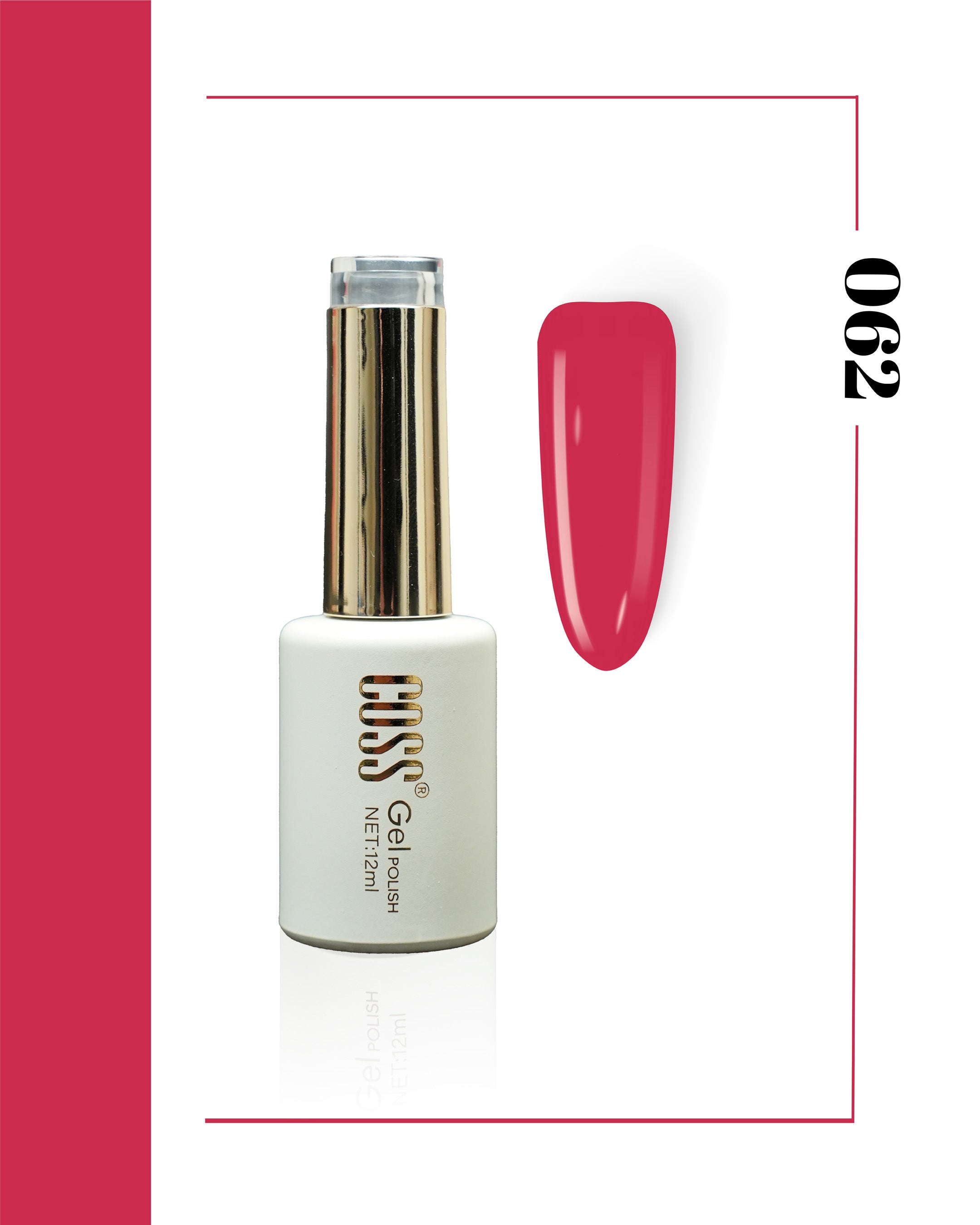Coss Premium Kalıcı Oje 12 ml (01-60)