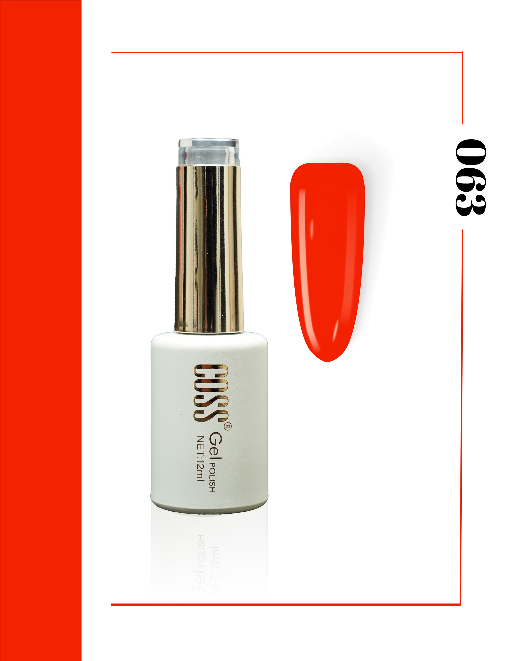 Coss Premium Kalıcı Oje 12 ml (01-60)