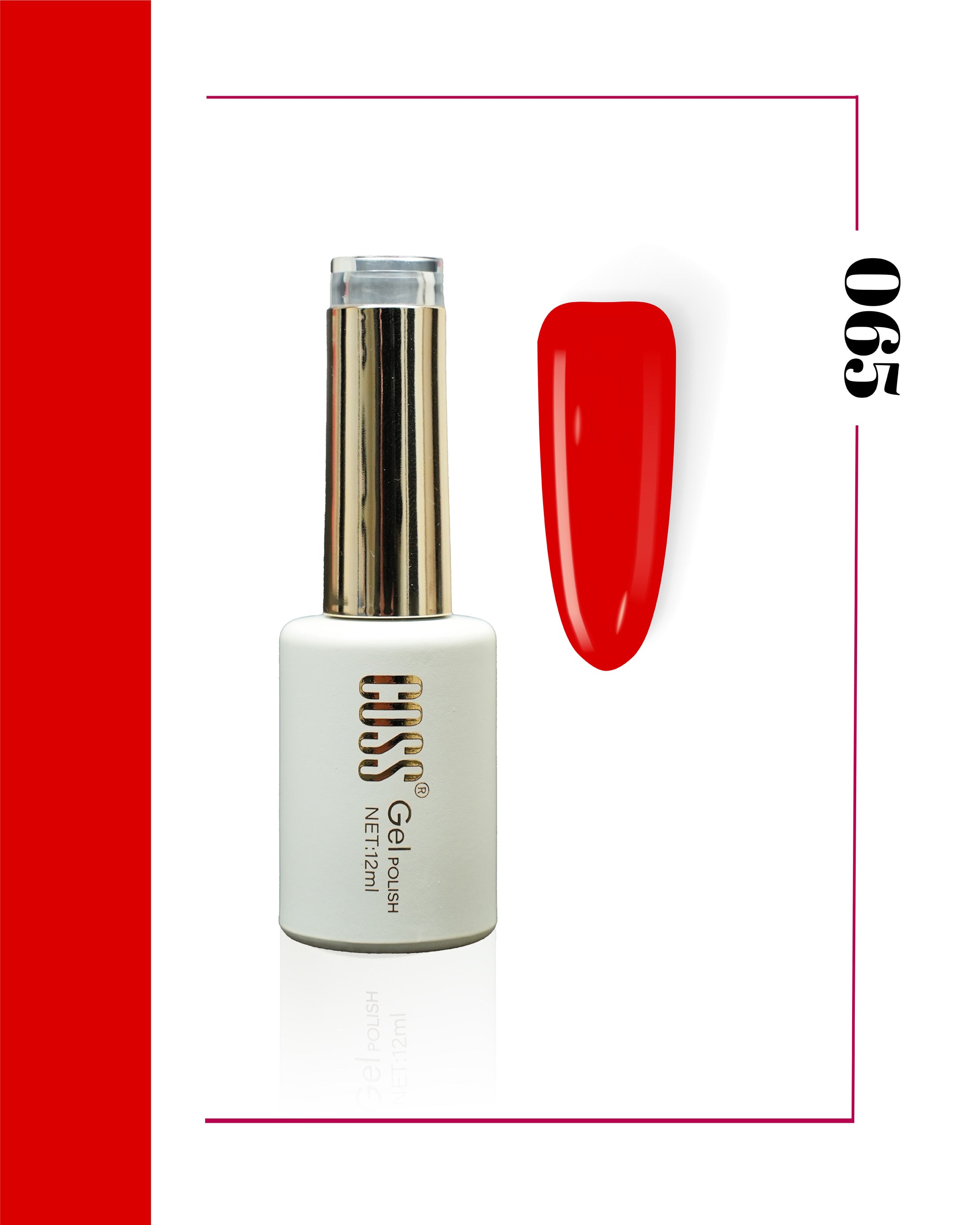 Coss Premium Kalıcı Oje 12 ml (01-60)