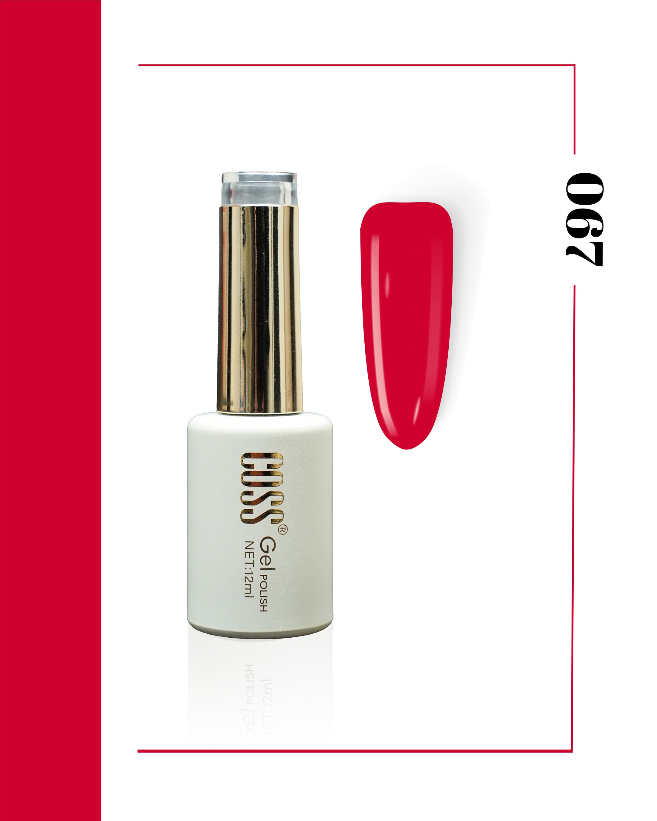 Coss Premium Kalıcı Oje 12 ml (01-60)