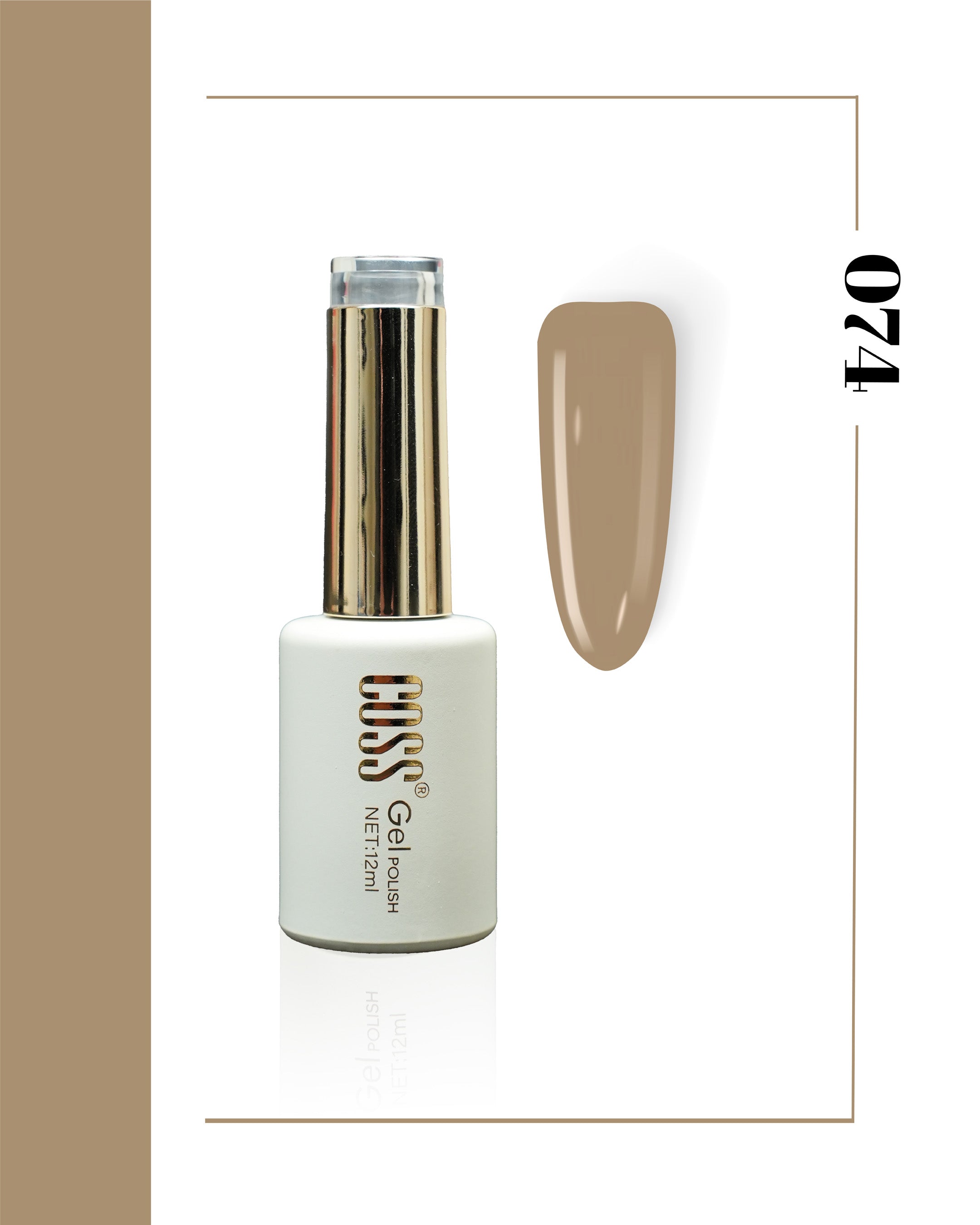 Coss Premium Kalıcı Oje 12 ml (01-60)