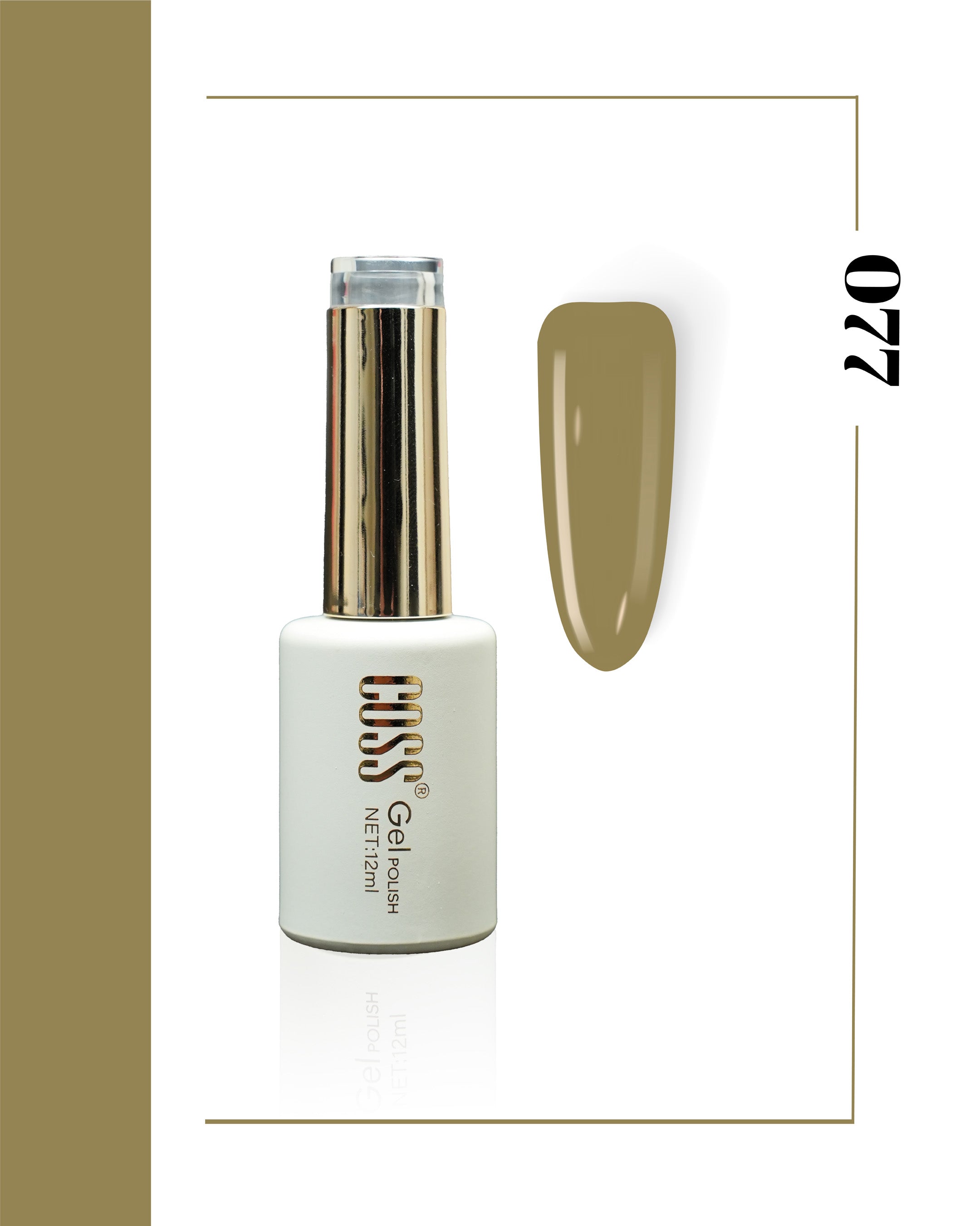 Coss Premium Kalıcı Oje 12 ml (01-60)