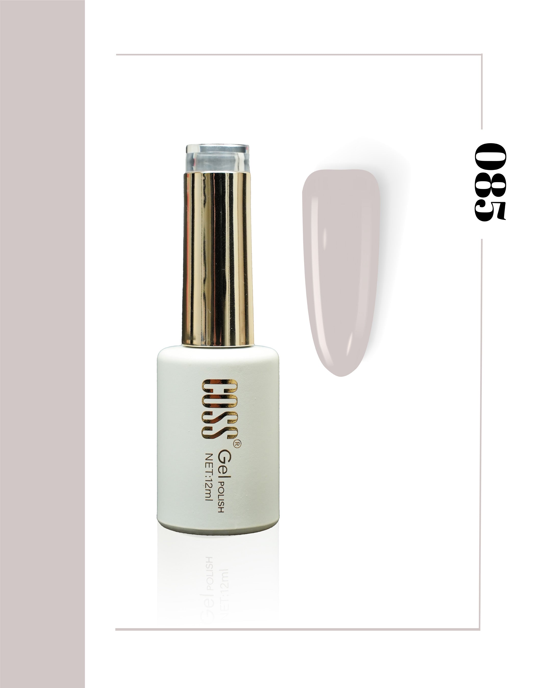 Coss Premium Kalıcı Oje 12 ml (01-60)