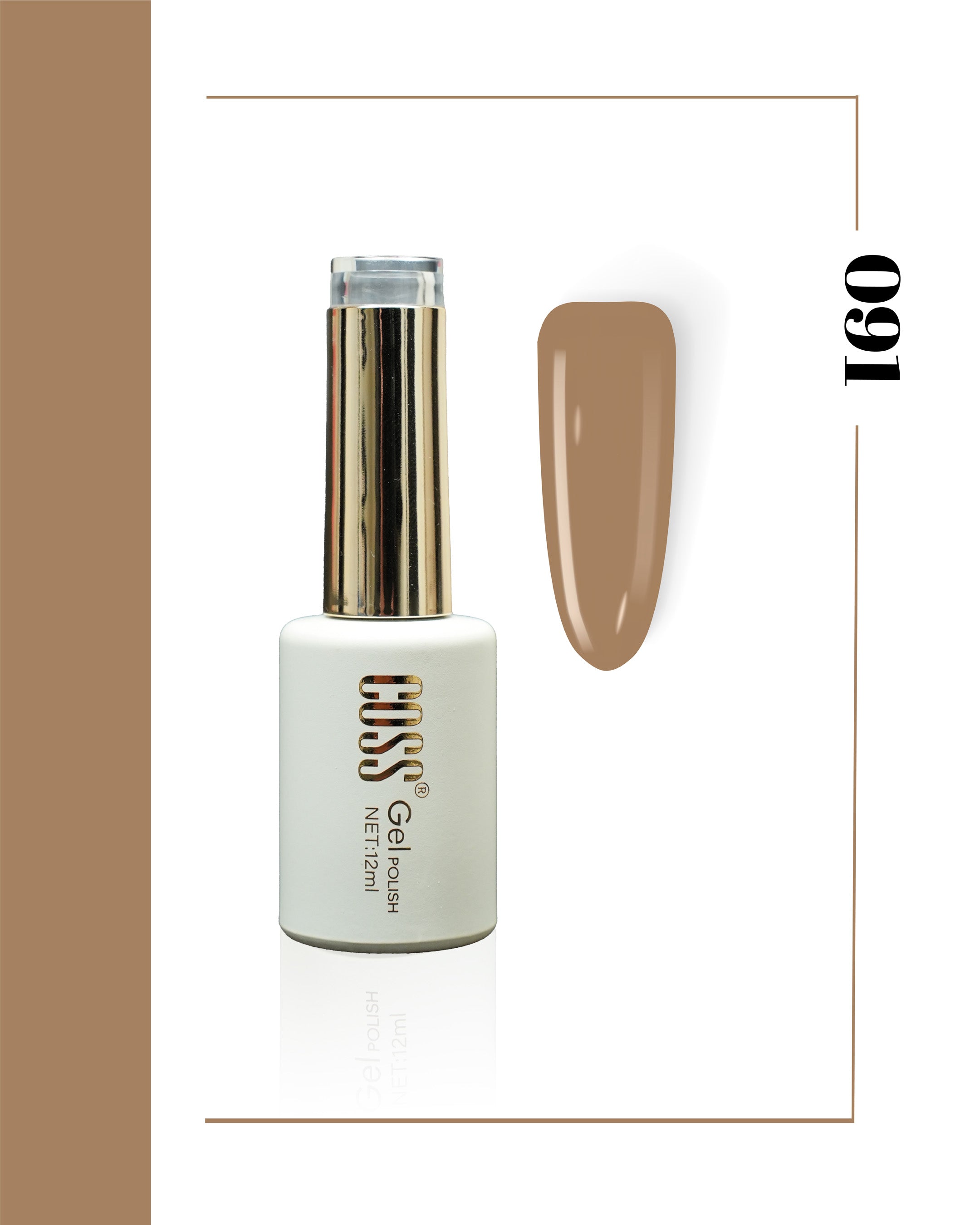 Coss Premium Kalıcı Oje 12 ml (01-60)