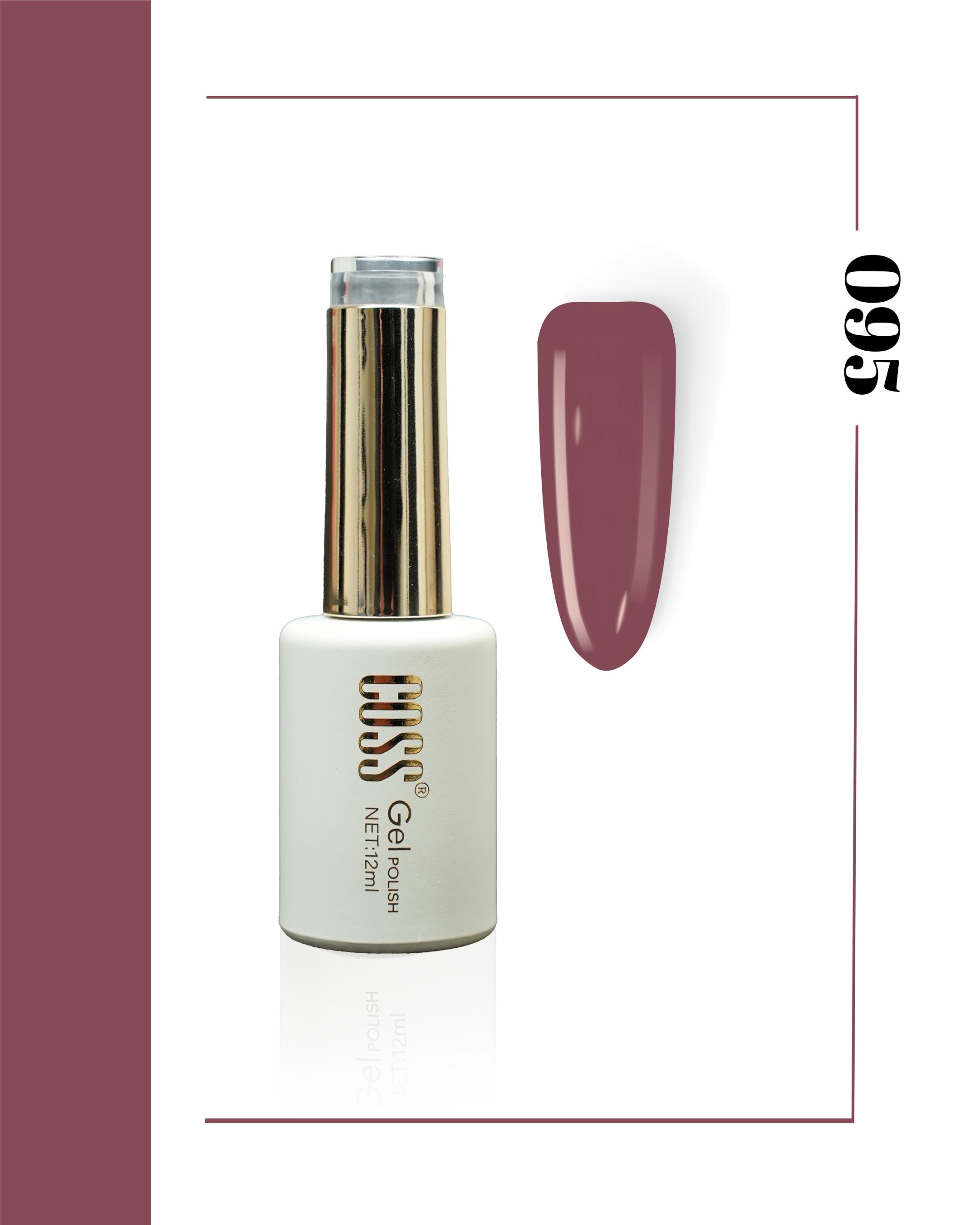 Coss Premium Kalıcı Oje 12 ml (01-60)
