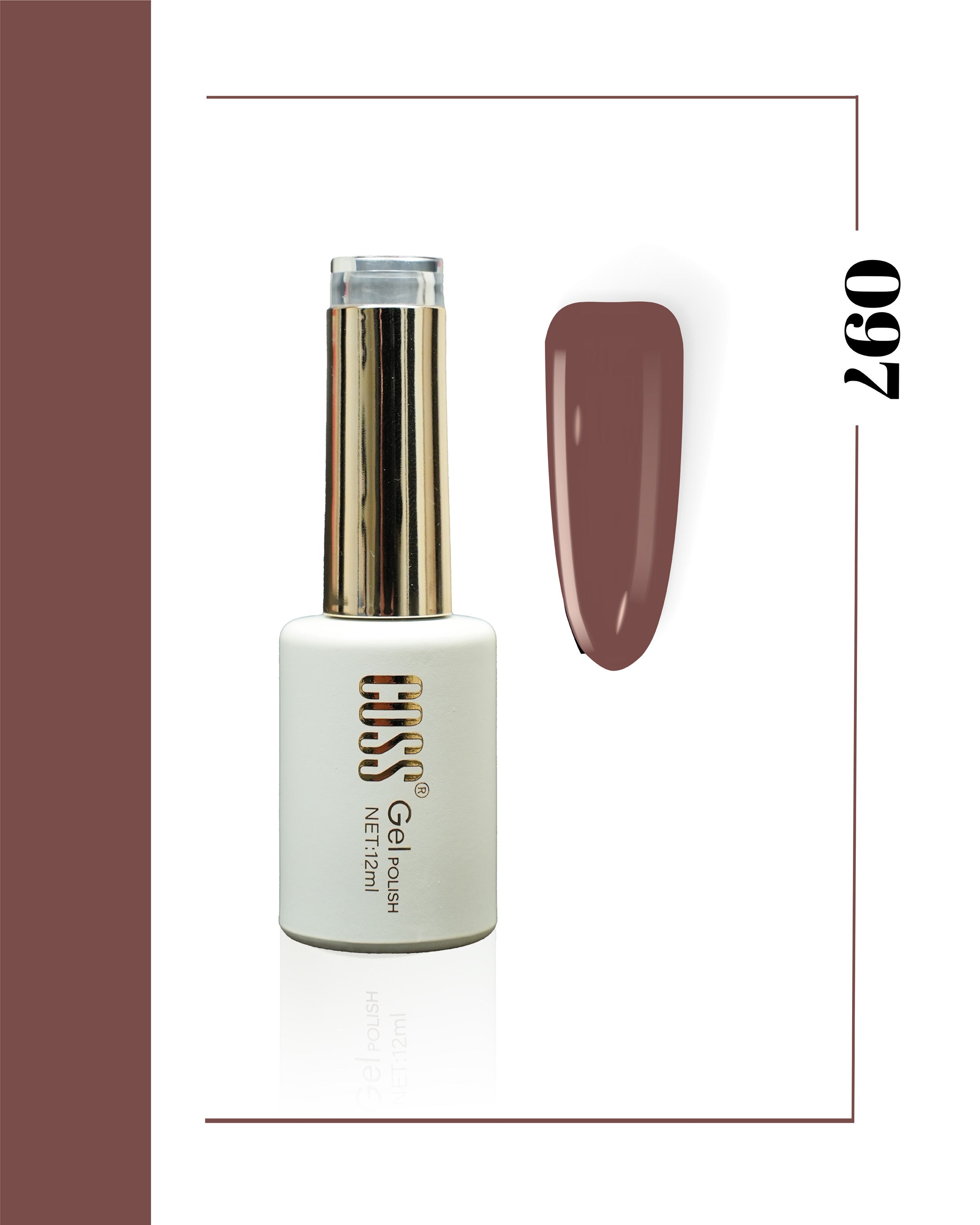 Coss Premium Kalıcı Oje 12 ml (01-60)