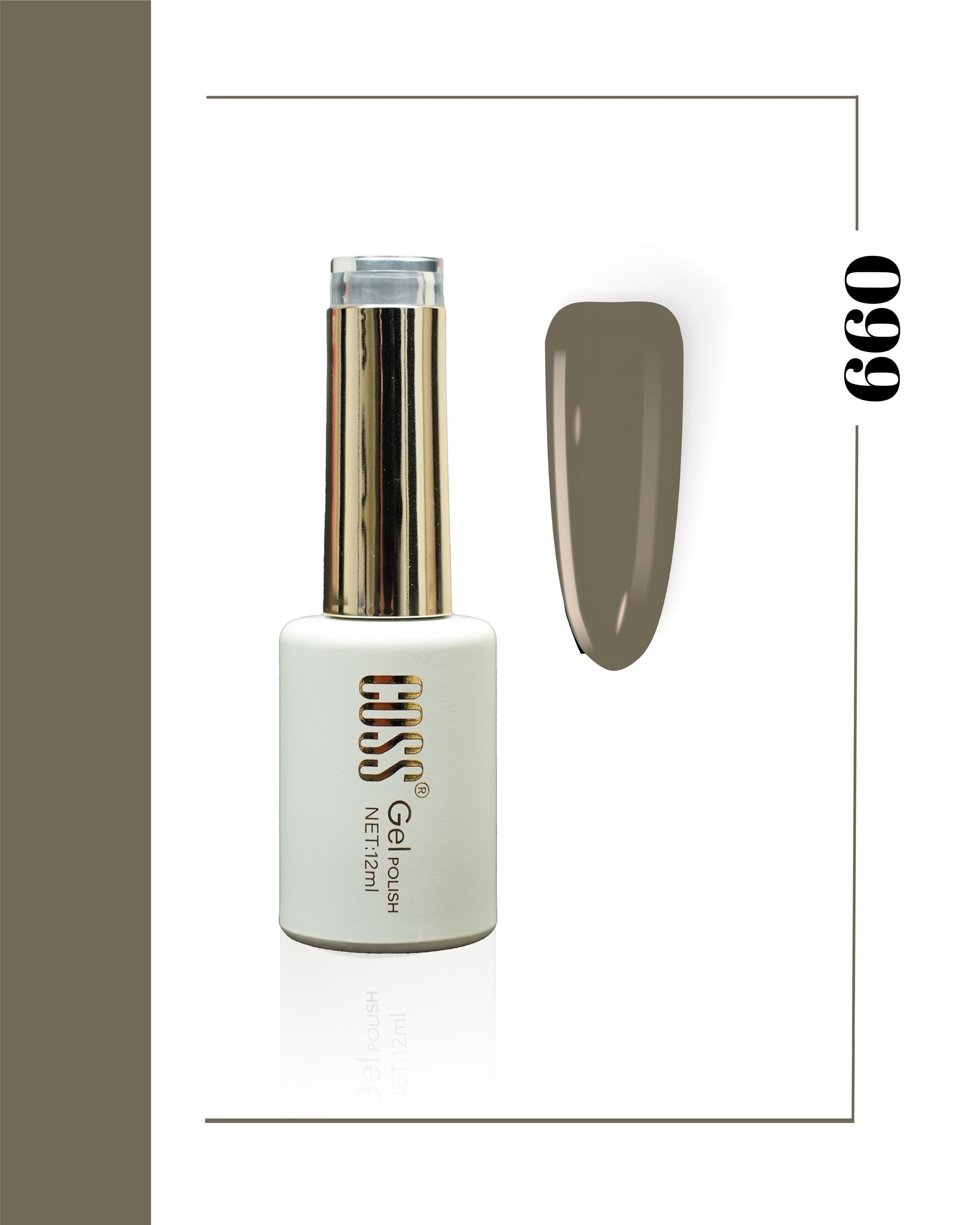 Coss Premium Kalıcı Oje 12 ml (01-60)