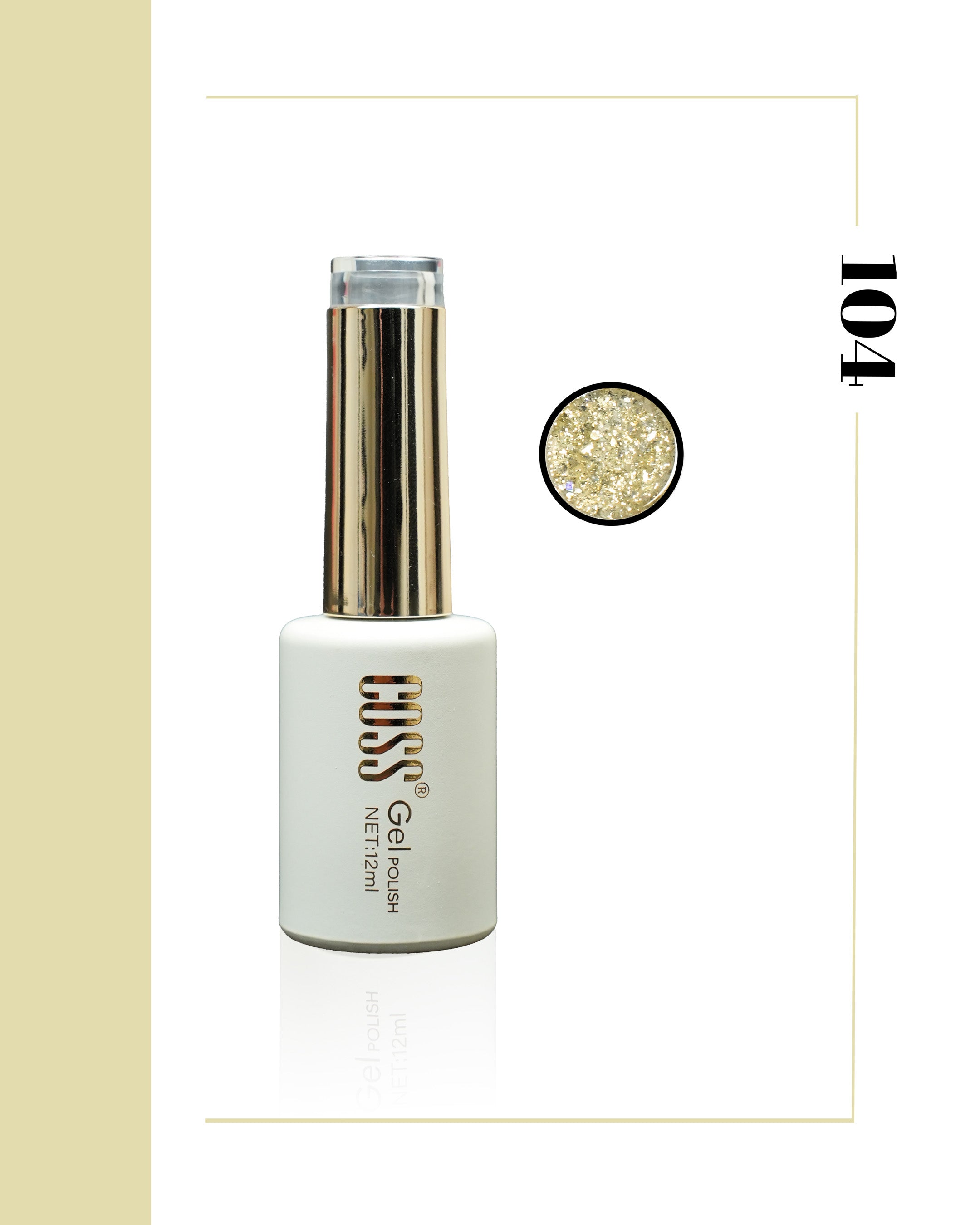 Coss Premium Kalıcı Oje 12 ml (61-110)