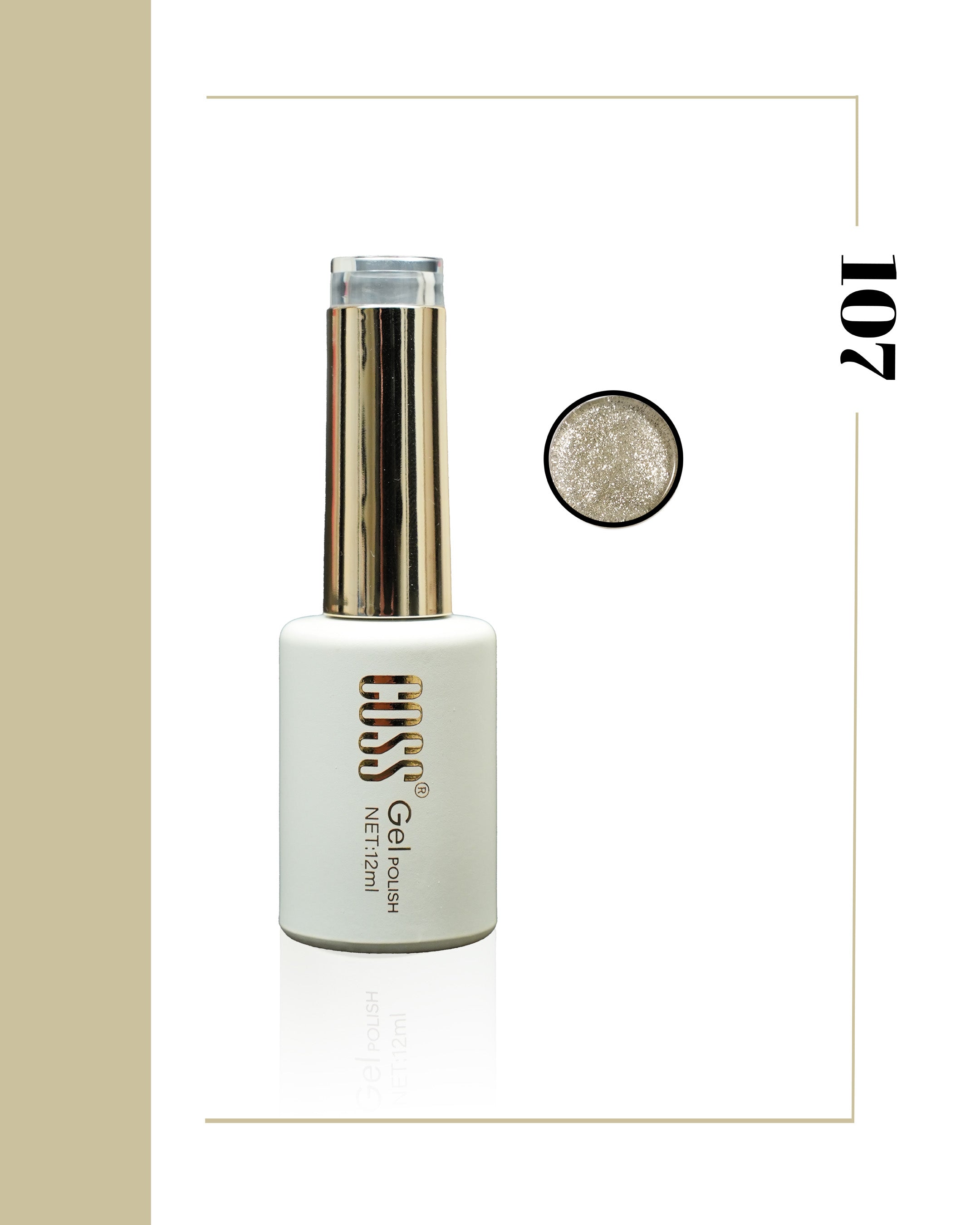 Coss Premium Kalıcı Oje 12 ml (61-110)
