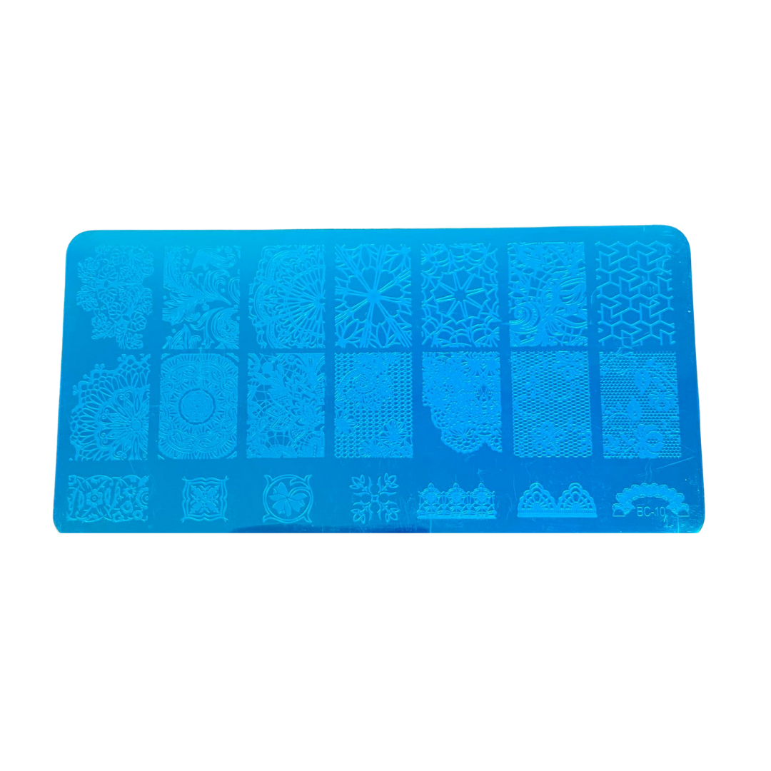 Stamper Protez Tırnak Stample Plaka