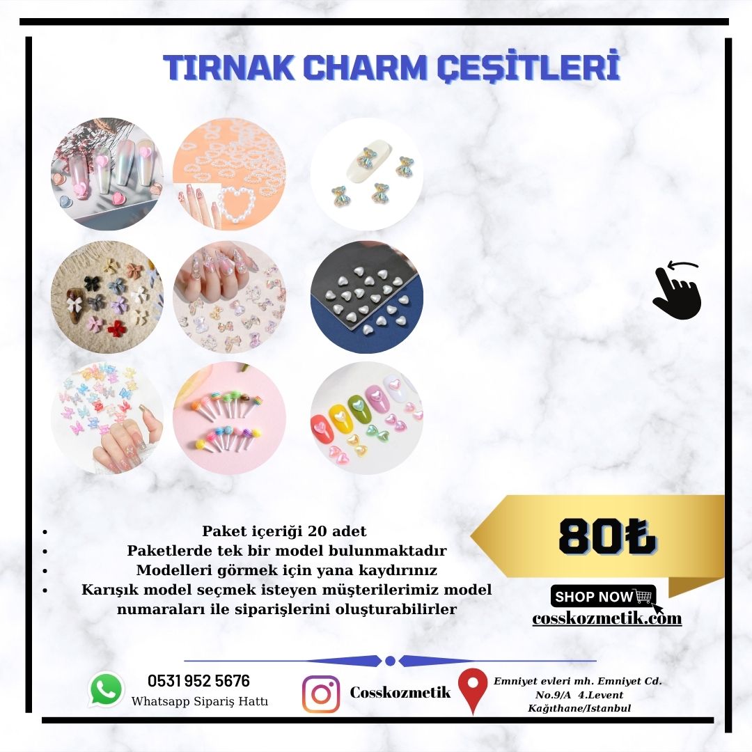 Tırnak Charm Modelleri
