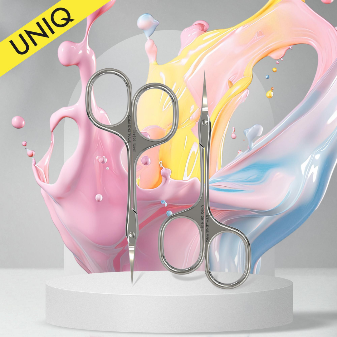 STALEKS PRO ''Asymmetric'' UNIQ 30 TYPE 4 Profesyonel Tırnak Eti Makası