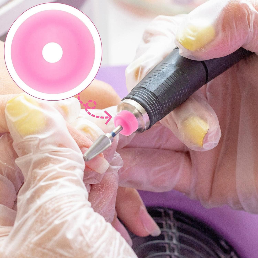 Freze Ucu Silikon Koruma Halkası – 10 Adet