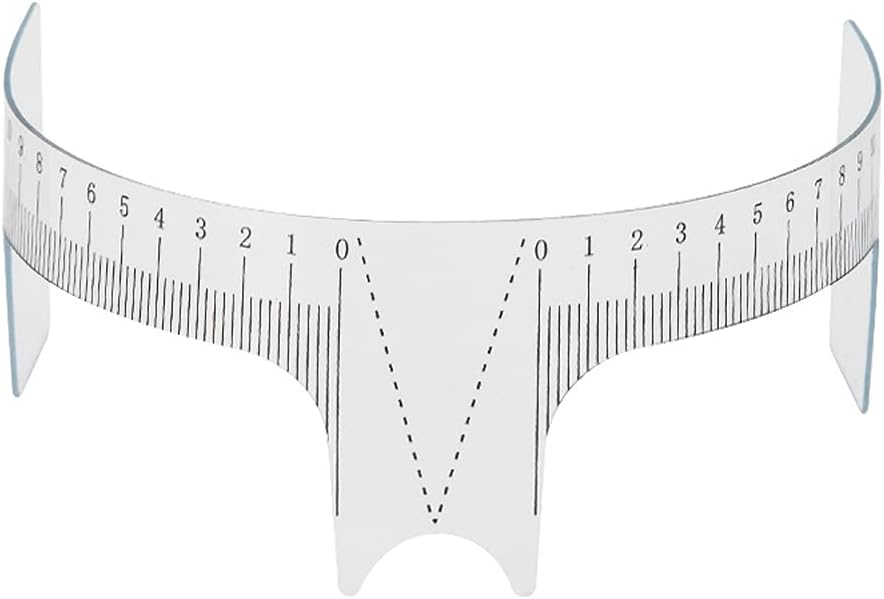 Microblading Kalıcı Makyaj Kaş Ölçüm Cetveli