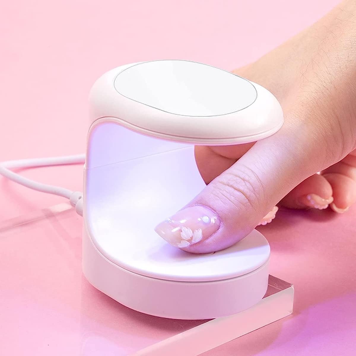 Mini Uv Led Işık Kalıcı Oje Tırnak Kurutucu 16 Watt