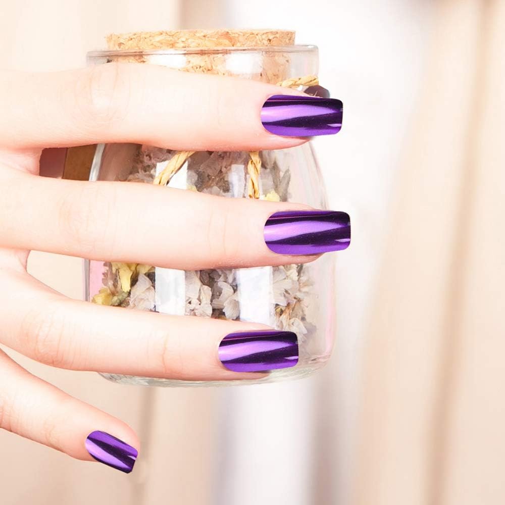 Nail Art Krom Ayna Tozu