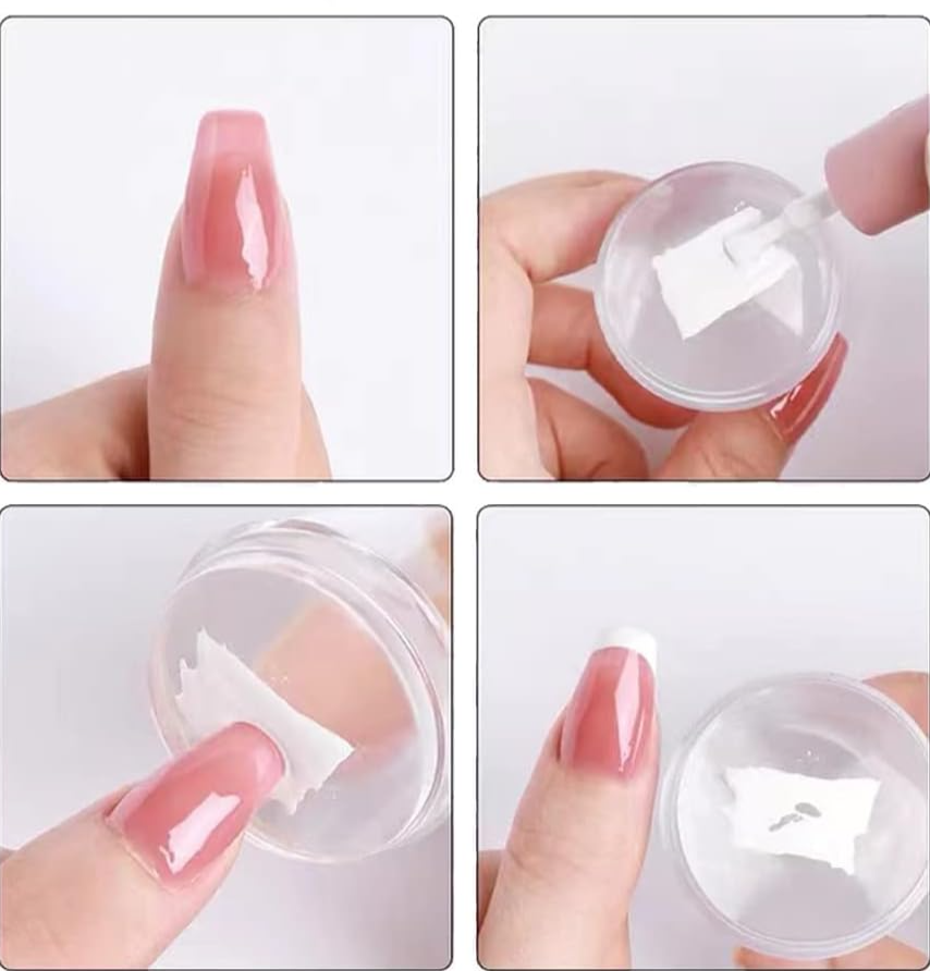 Tırnak Süs Damgalama Stamper Kolay French Aleti