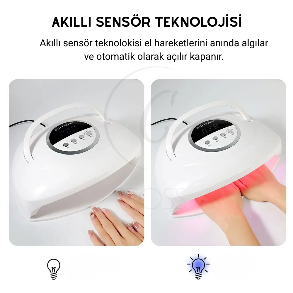 SUN X24 Max 320W UV/LED Tırnak Kurutma Makinesi
