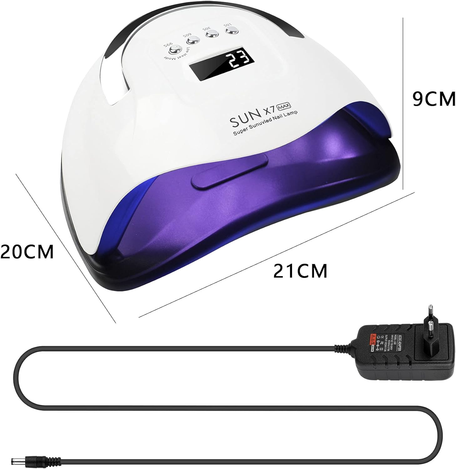 Sun X7 Max 57 LED 180 Wattt Uv LED Oje Kurutucu Makine