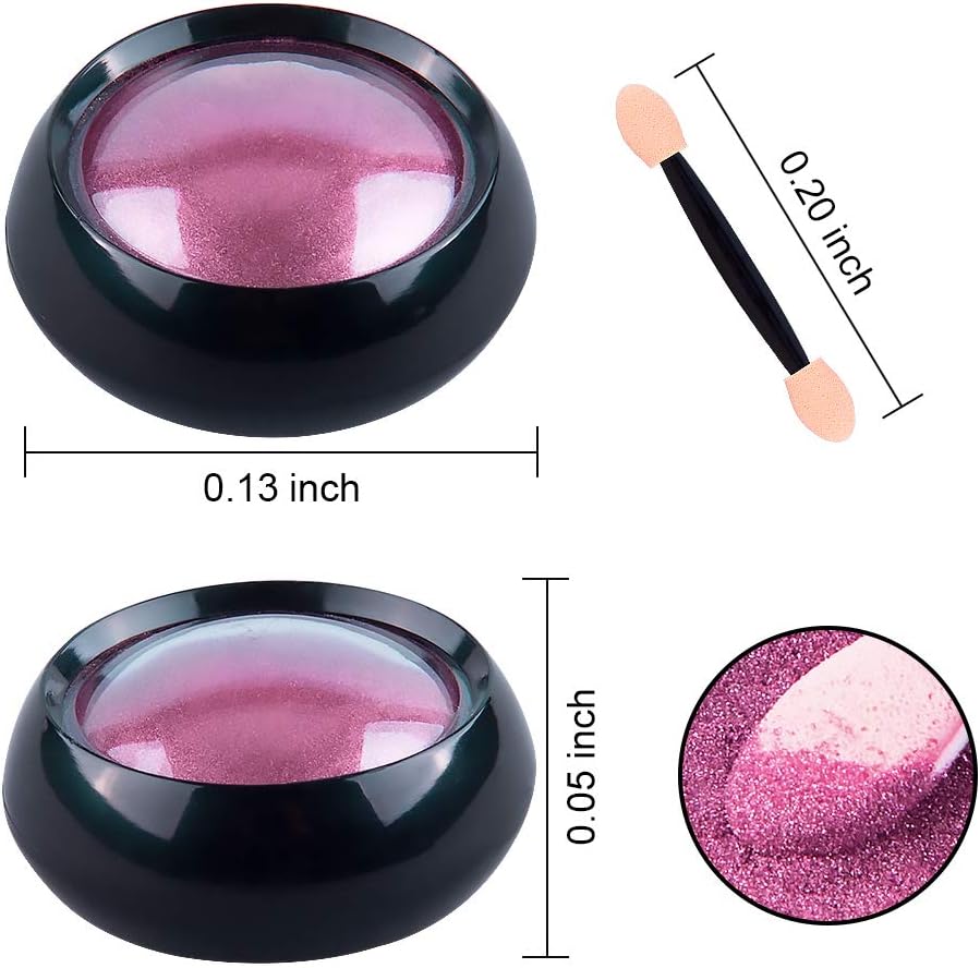 Nail Art Krom Ayna Tozu