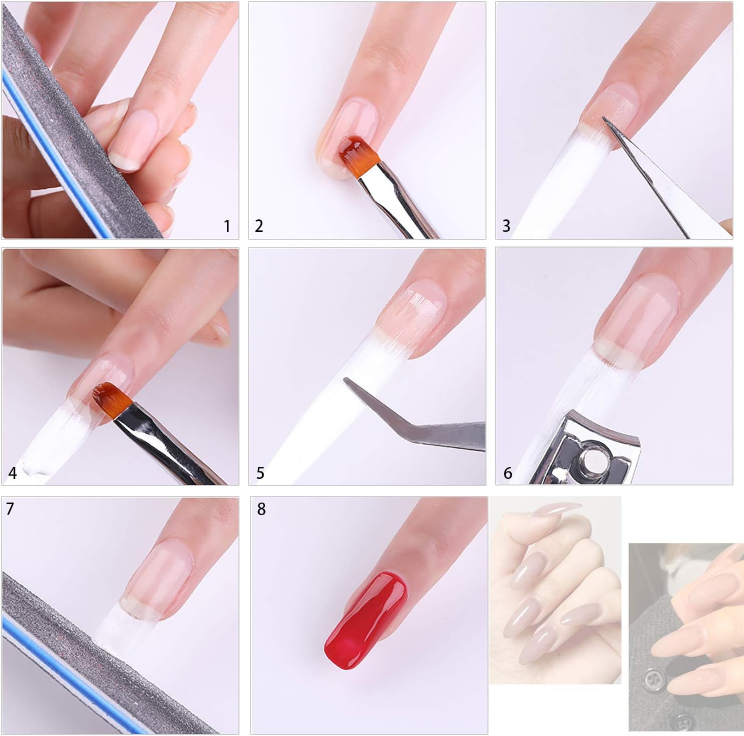 Fiberglass Tırnak Uzatma