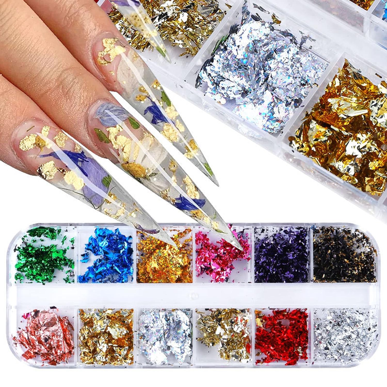 Nail Art Kırık Folyo Set