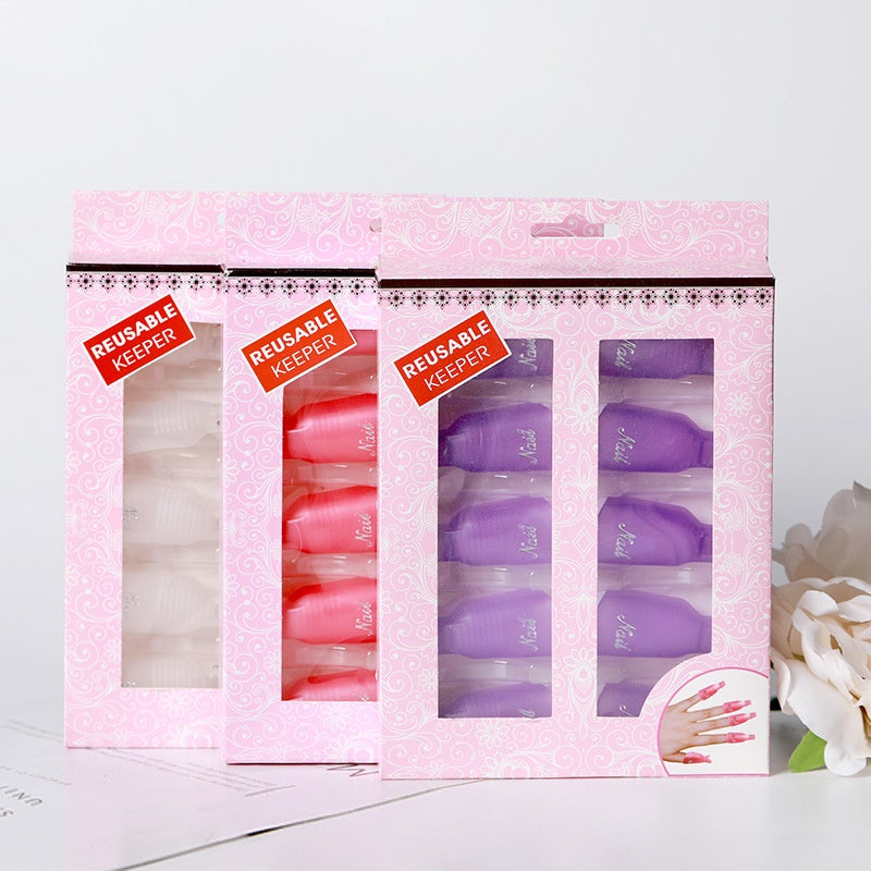 Kalıcı Oje Çıkarıcı Tırnak Mandalı 10 Adet