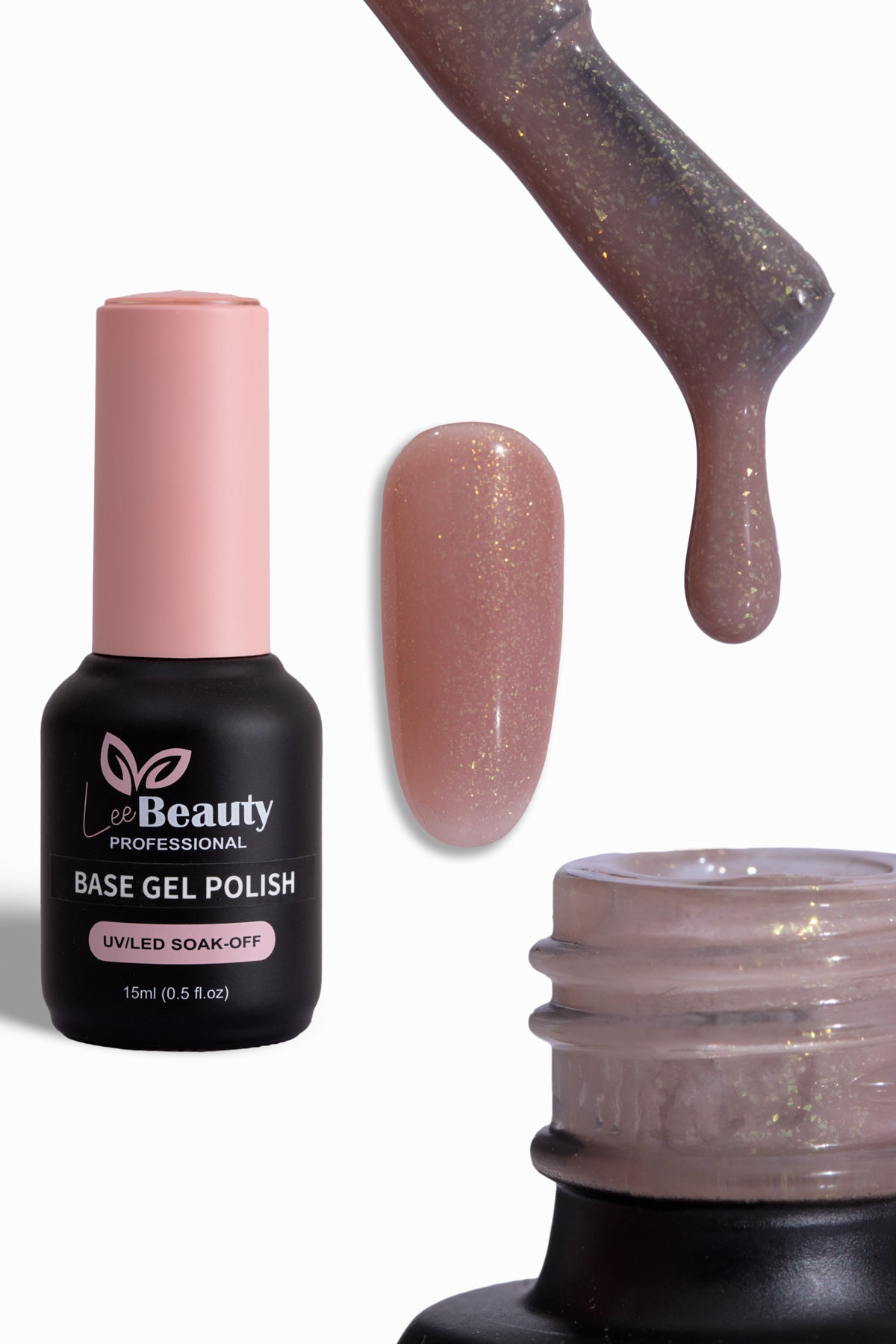 Lee Beauty Professional Renkli Base Oje 15 mL No:B5