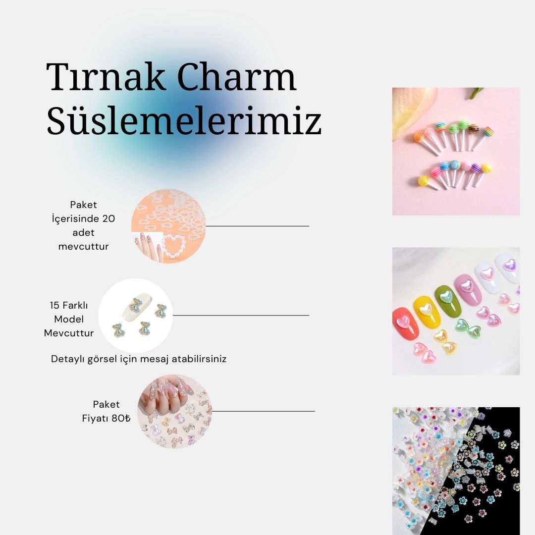 Tırnak Charm Modelleri