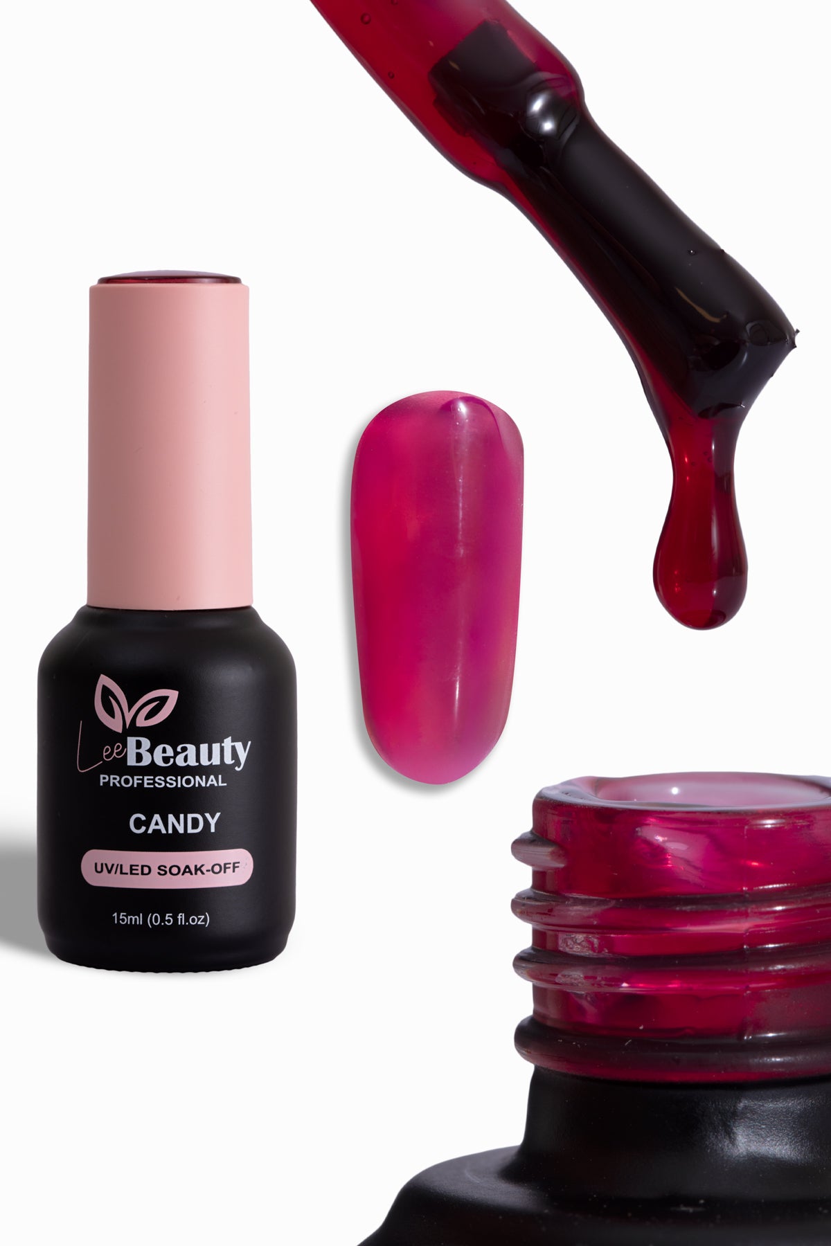 Lee Beauty Professional Candy Kalıcı Oje 15 mL No:C4