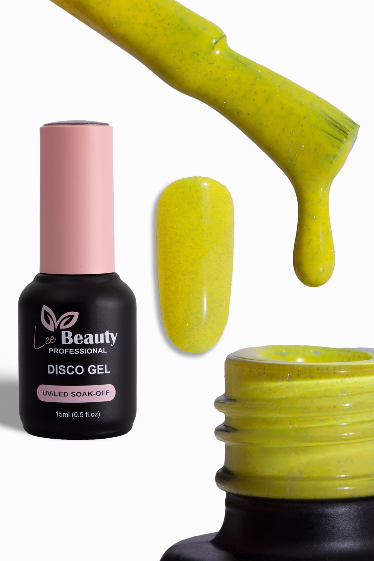 Lee Beauty Professional Disco Neon Kalıcı Oje 15 mL No:D11