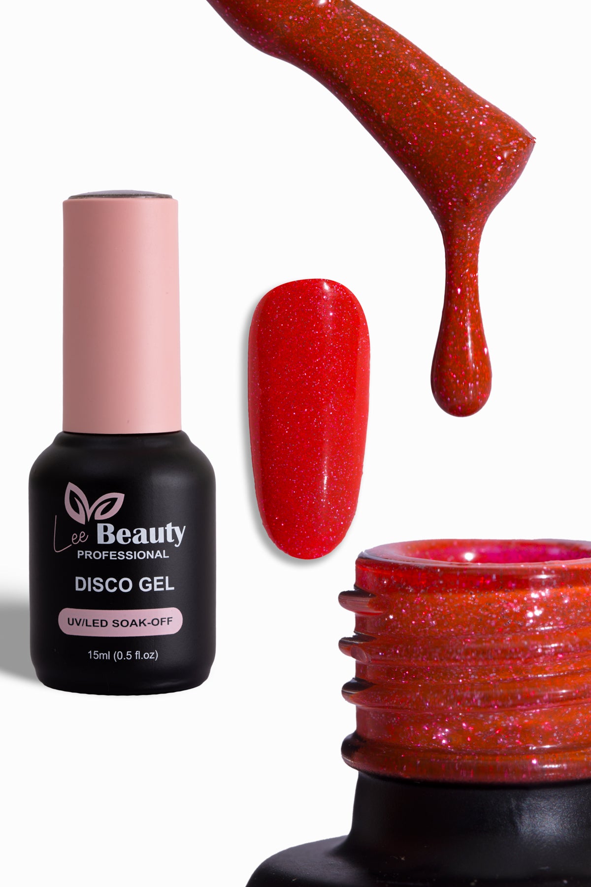 Lee Beauty Professional Disco Neon Kalıcı Oje 15 mL No:D14