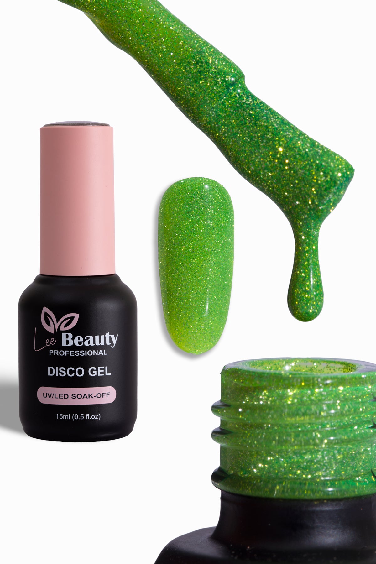 Lee Beauty Professional Disco Neon Kalıcı Oje 15 mL No:D20